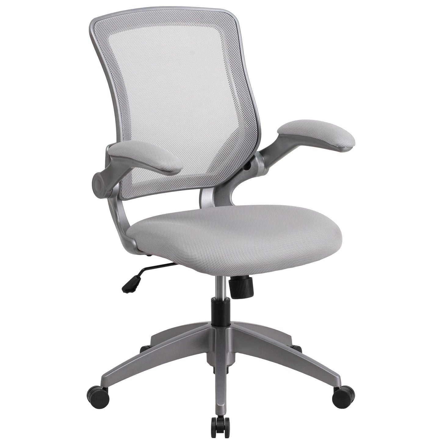 Gray Mid-Back Task Chair BL-ZP-8805-GY-GG