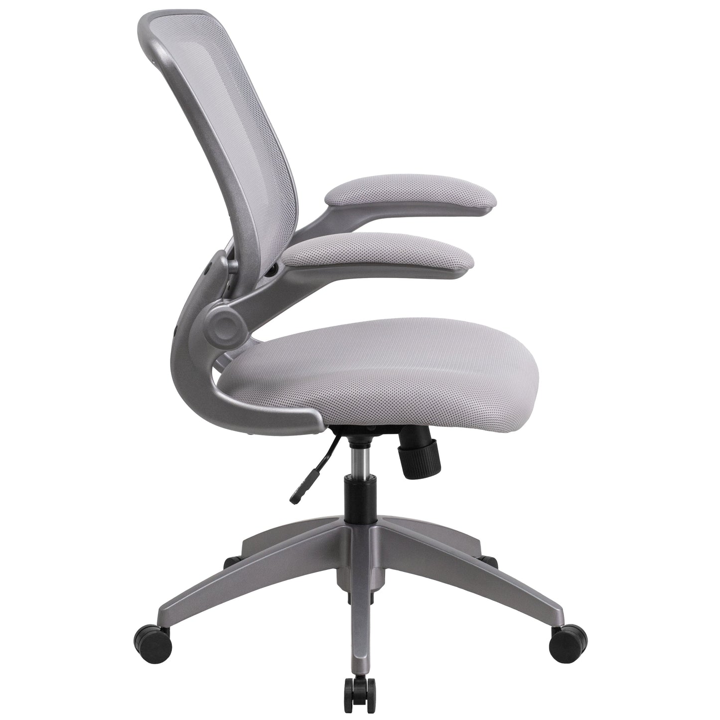 Gray Mid-Back Task Chair BL-ZP-8805-GY-GG