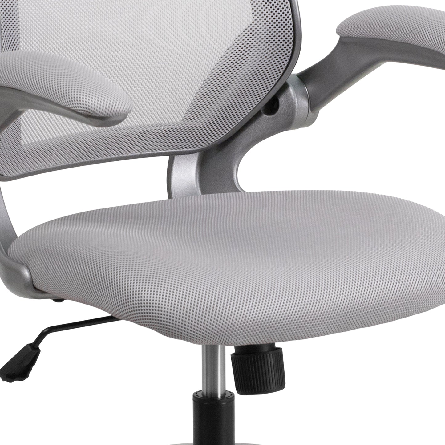 Gray Mid-Back Task Chair BL-ZP-8805-GY-GG