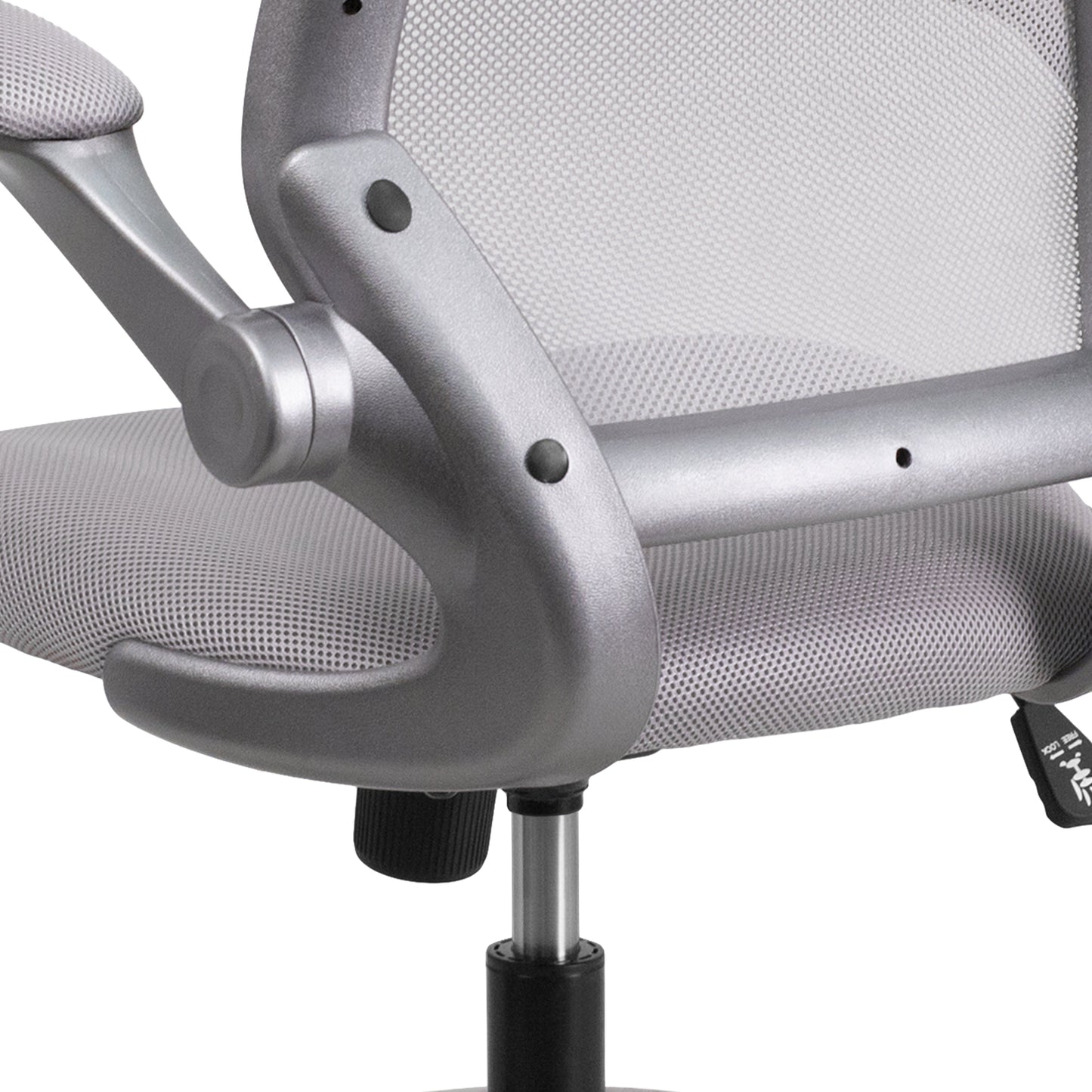 Gray Mid-Back Task Chair BL-ZP-8805-GY-GG