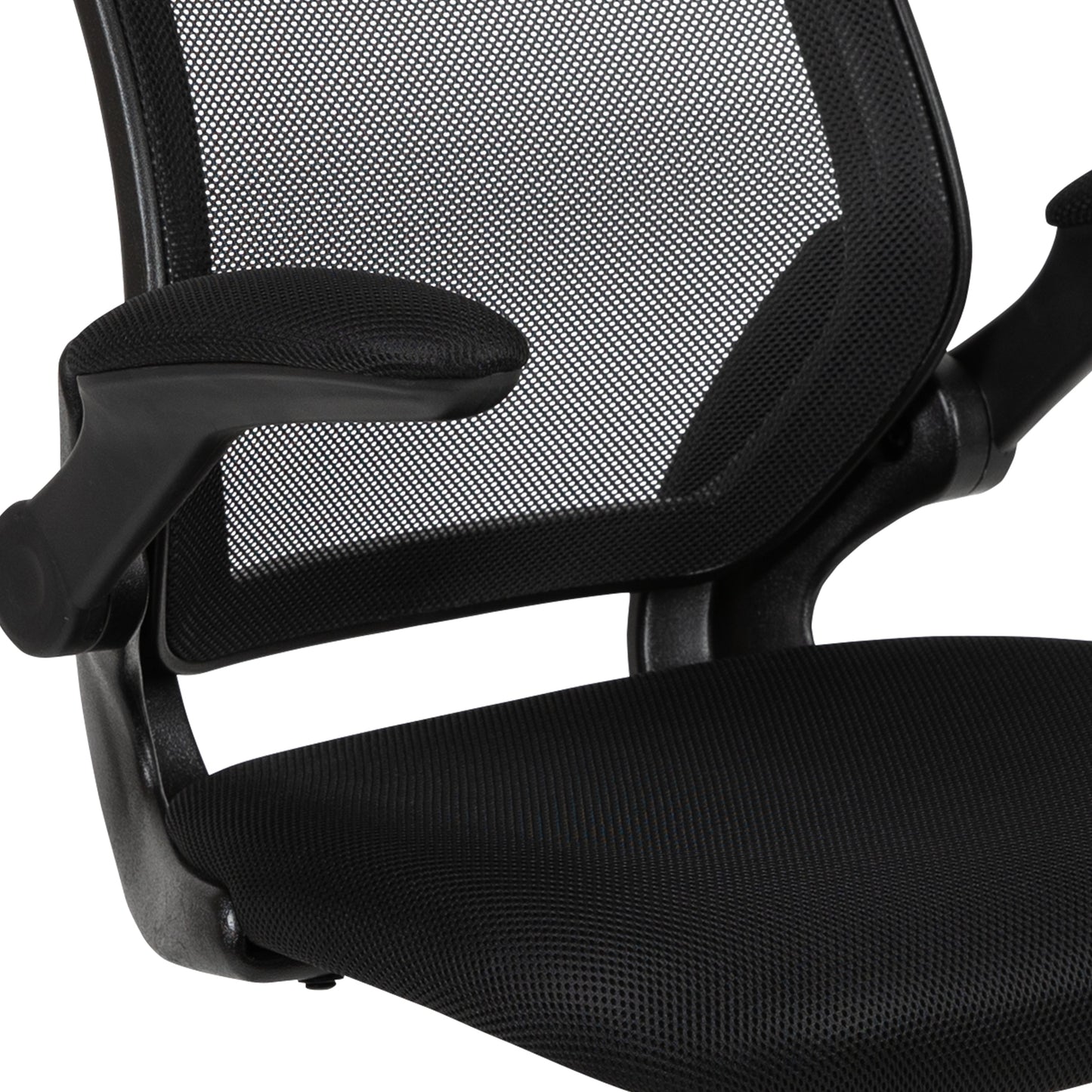 Black Mesh Sled Base Chair BL-ZP-8805C-GG