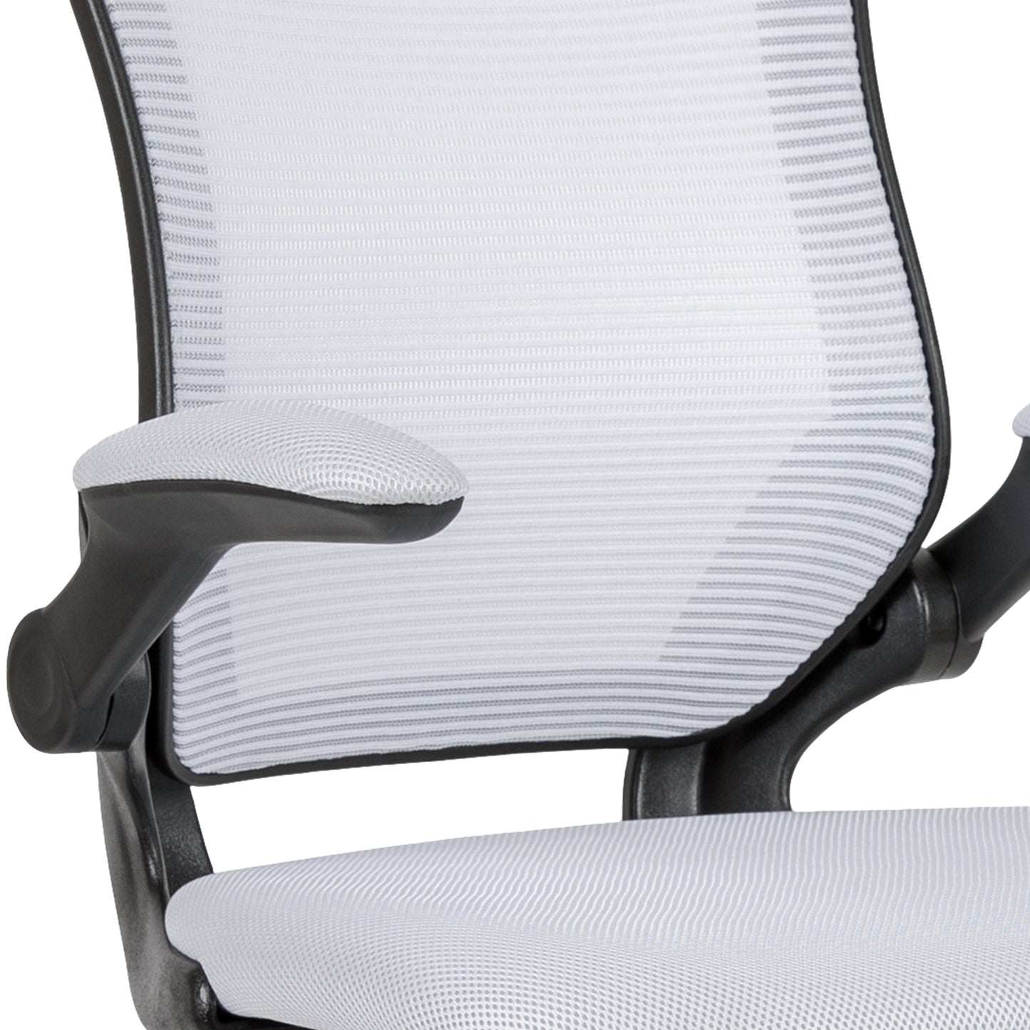 White Mesh Drafting Chair BL-ZP-8805D-WH-GG