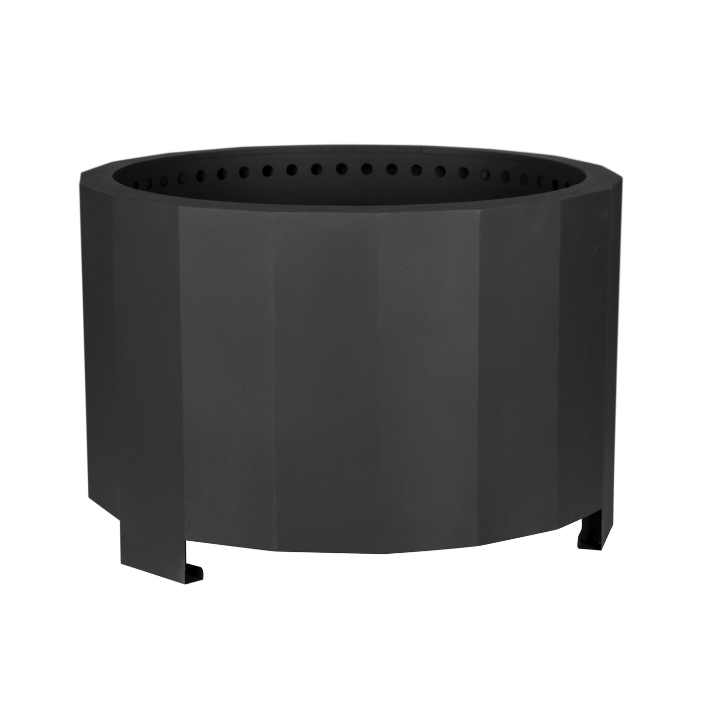 27 Black Smokeless Fire Pit BLN-HY-B-2201FP-03PC-BK-GG