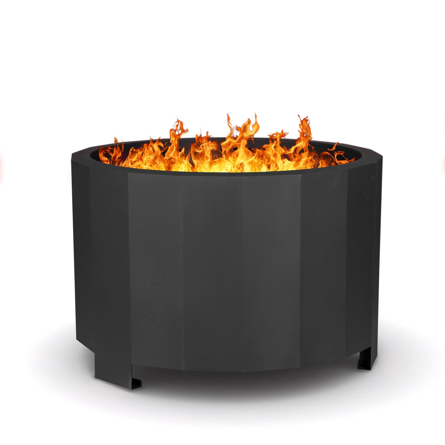 27 Black Smokeless Fire Pit BLN-HY-B-2201FP-03PC-BK-GG