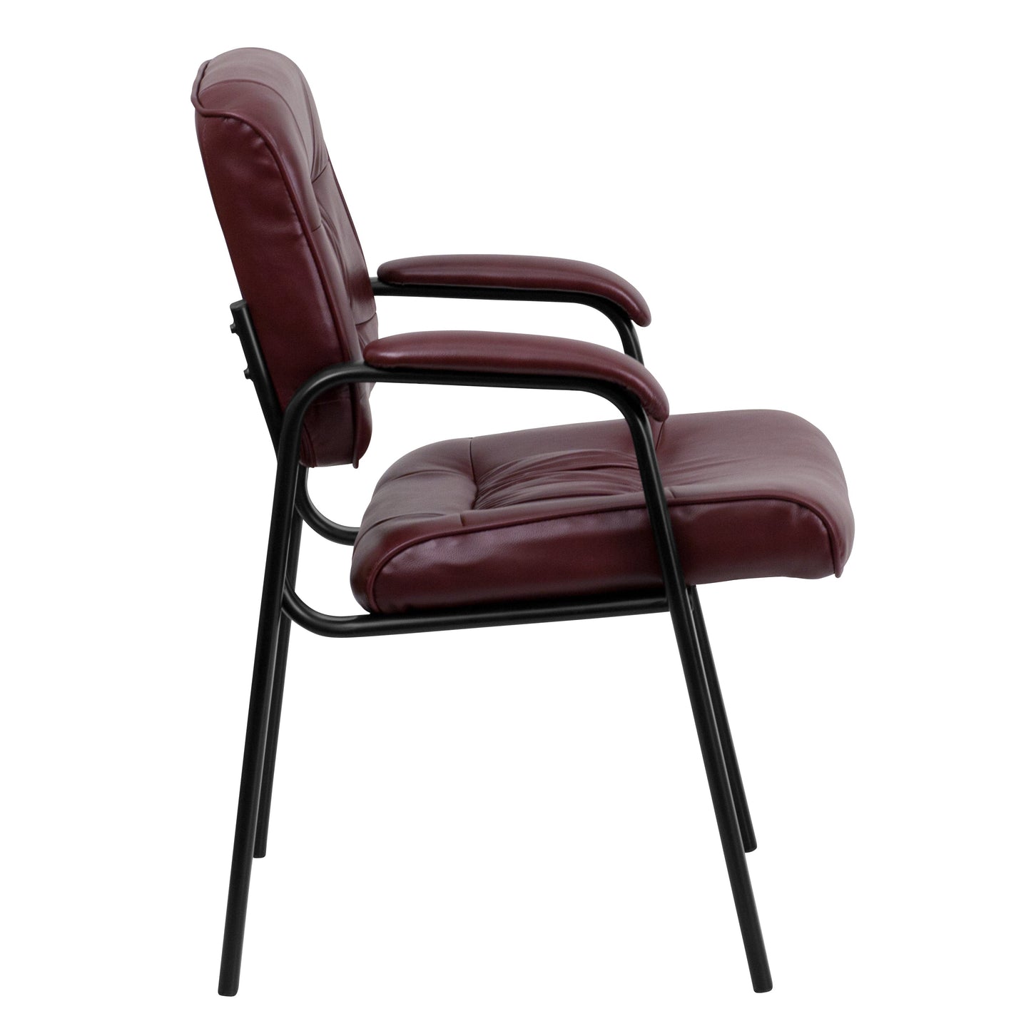 Burgundy Leather Side Chair BT-1404-BURG-GG