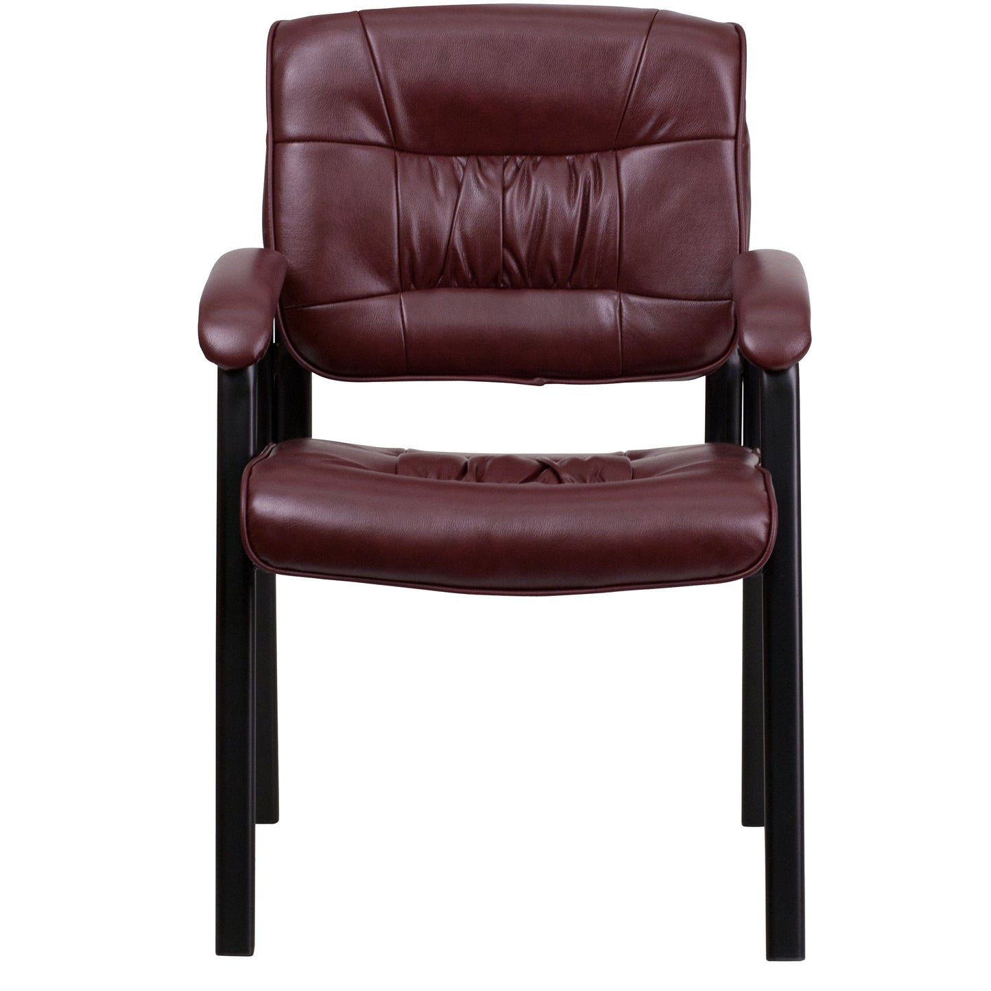 Burgundy Leather Side Chair BT-1404-BURG-GG