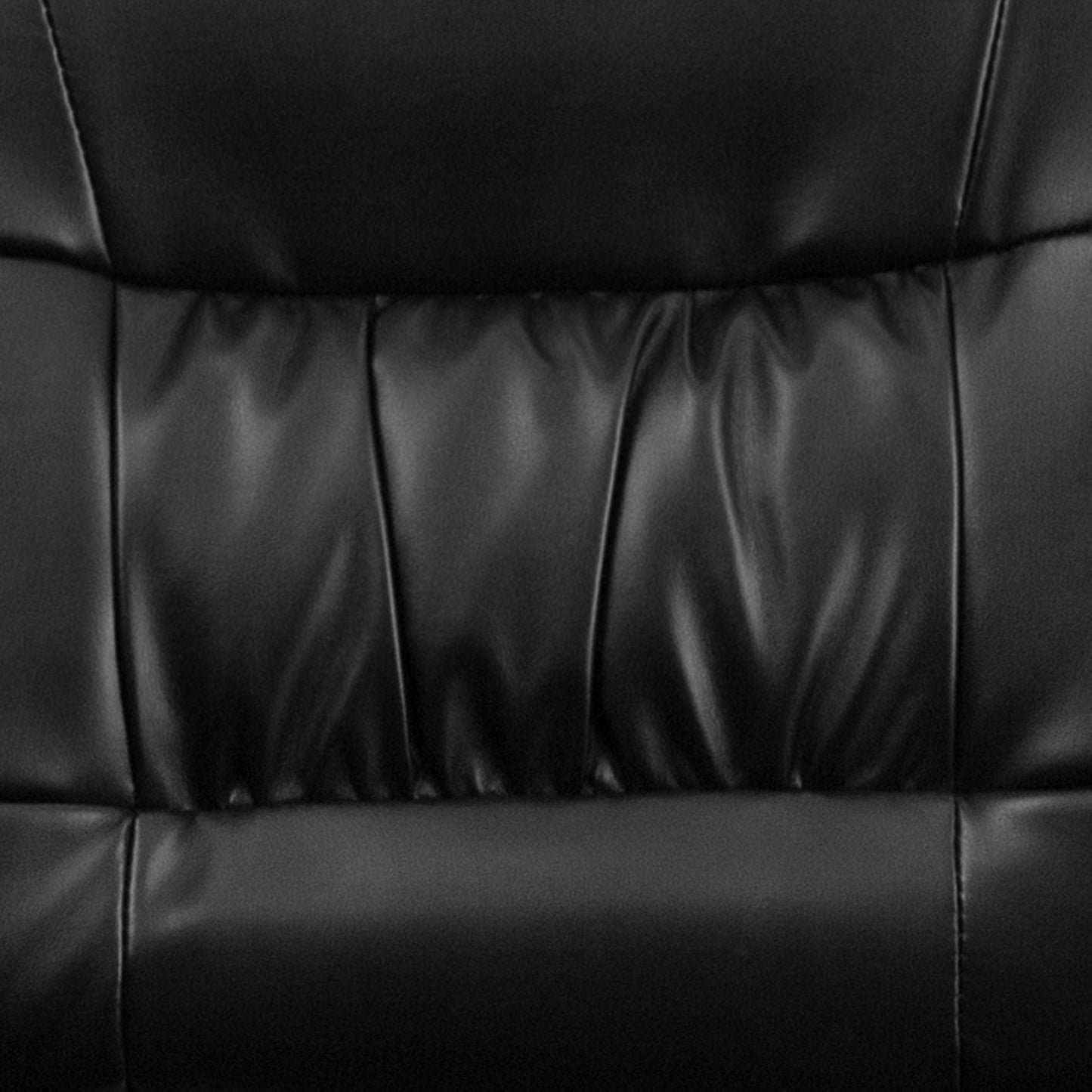 Black Leather Side Chair BT-1404-GG