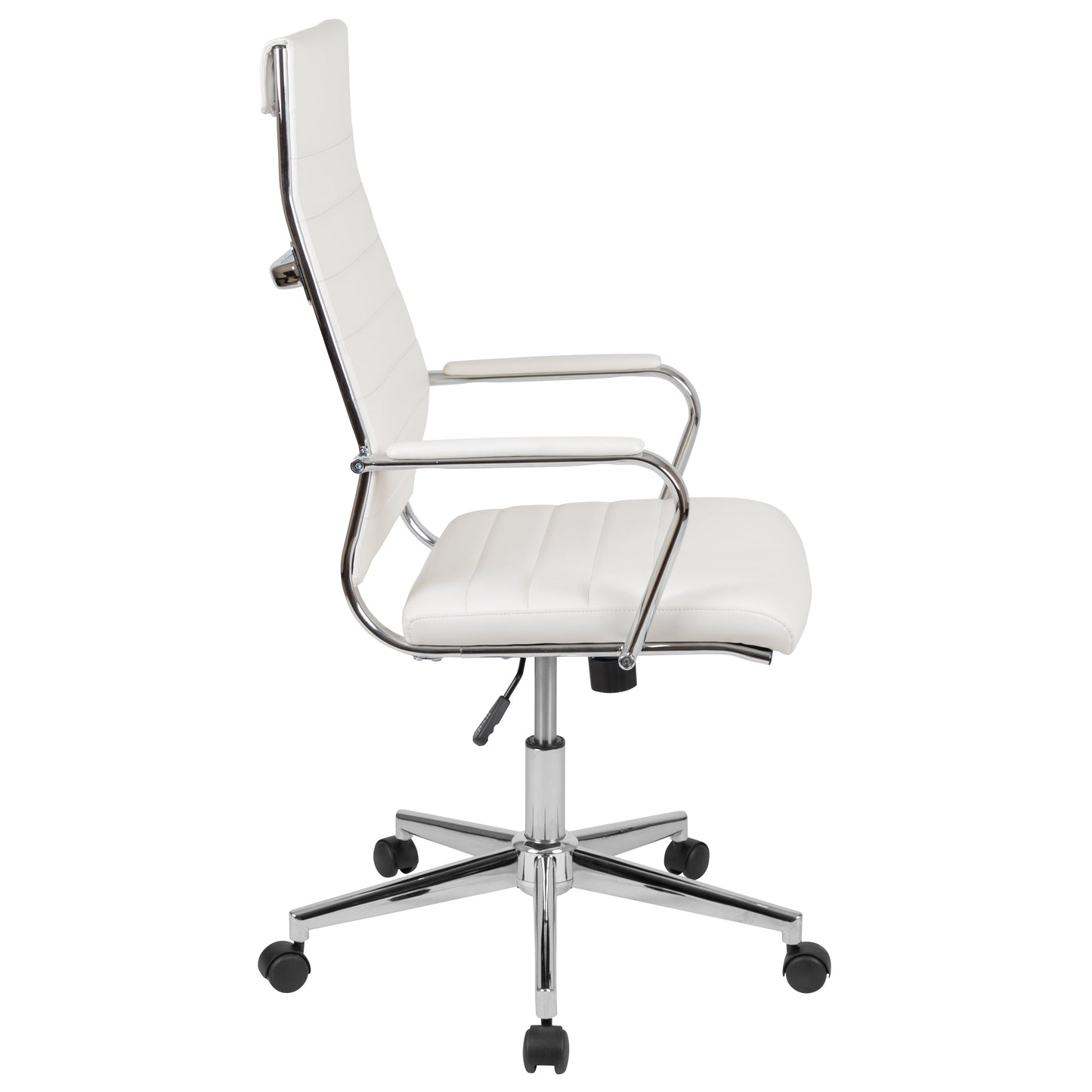 White LeatherSoft Office Chair BT-20595H-1-WH-GG