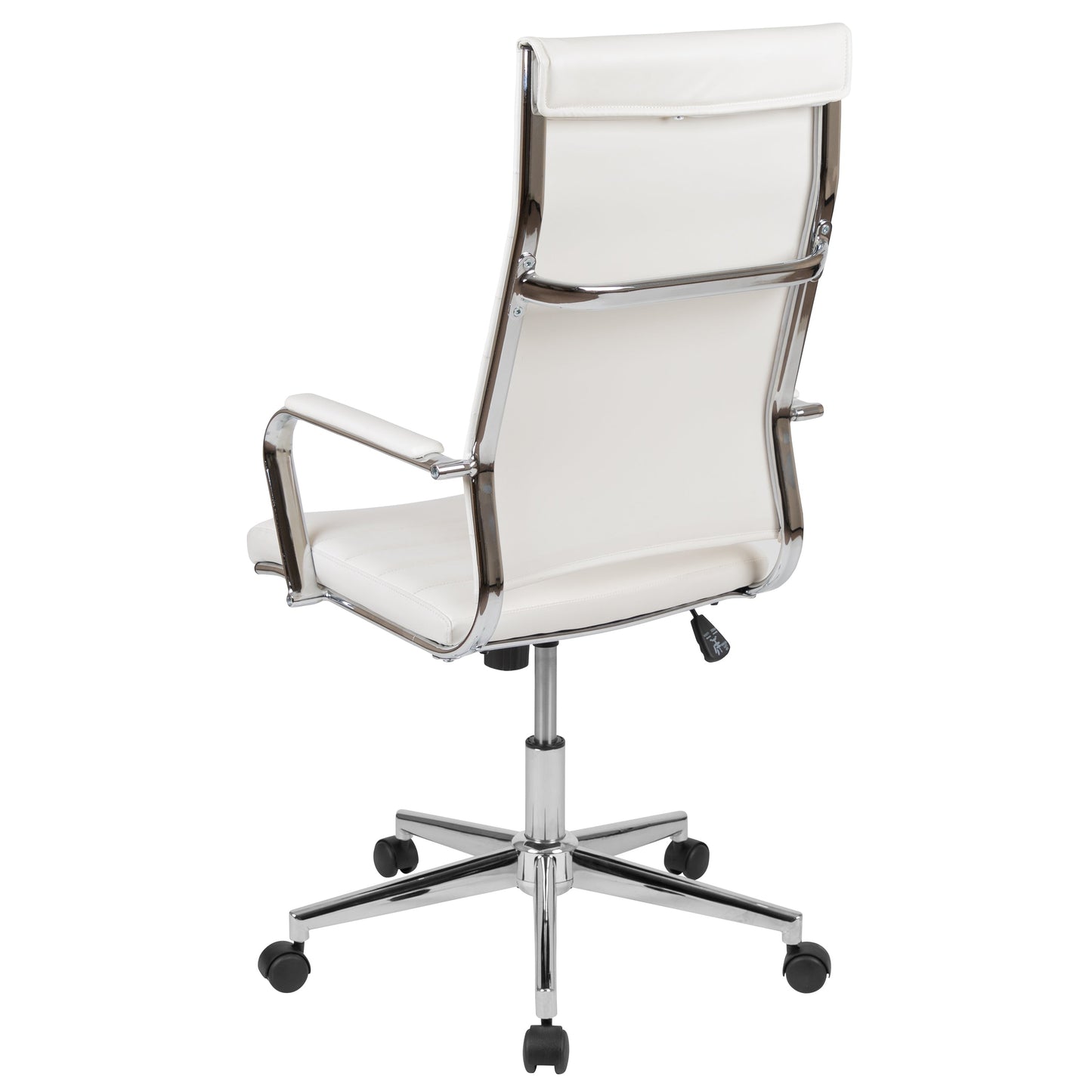 White LeatherSoft Office Chair BT-20595H-1-WH-GG