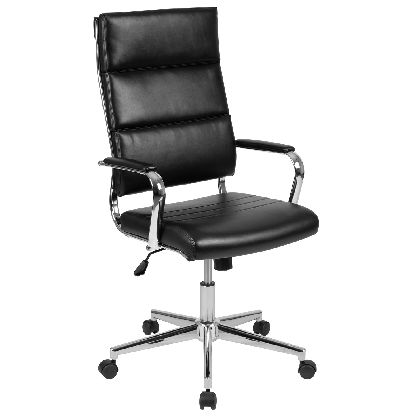 Black LeatherSoft Office Chair BT-20595H-2-BK-GG