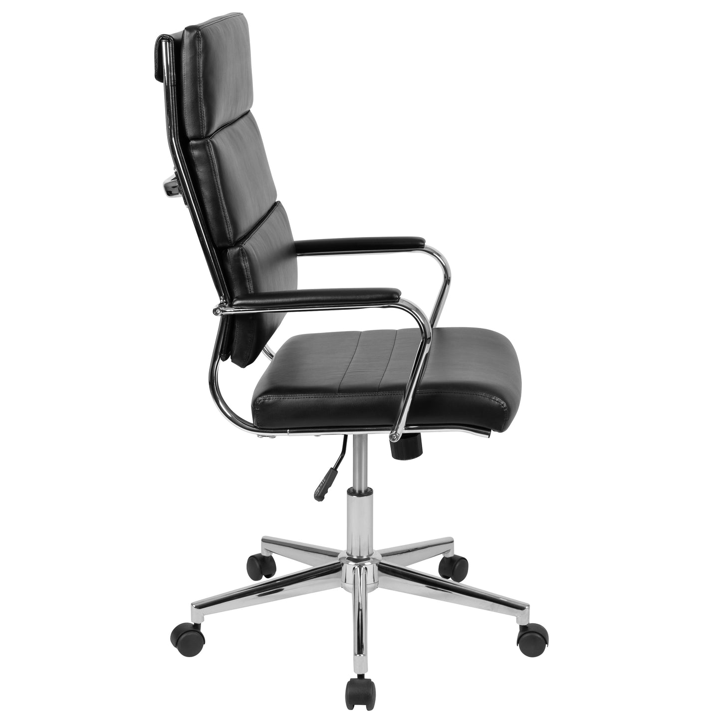 Black LeatherSoft Office Chair BT-20595H-2-BK-GG