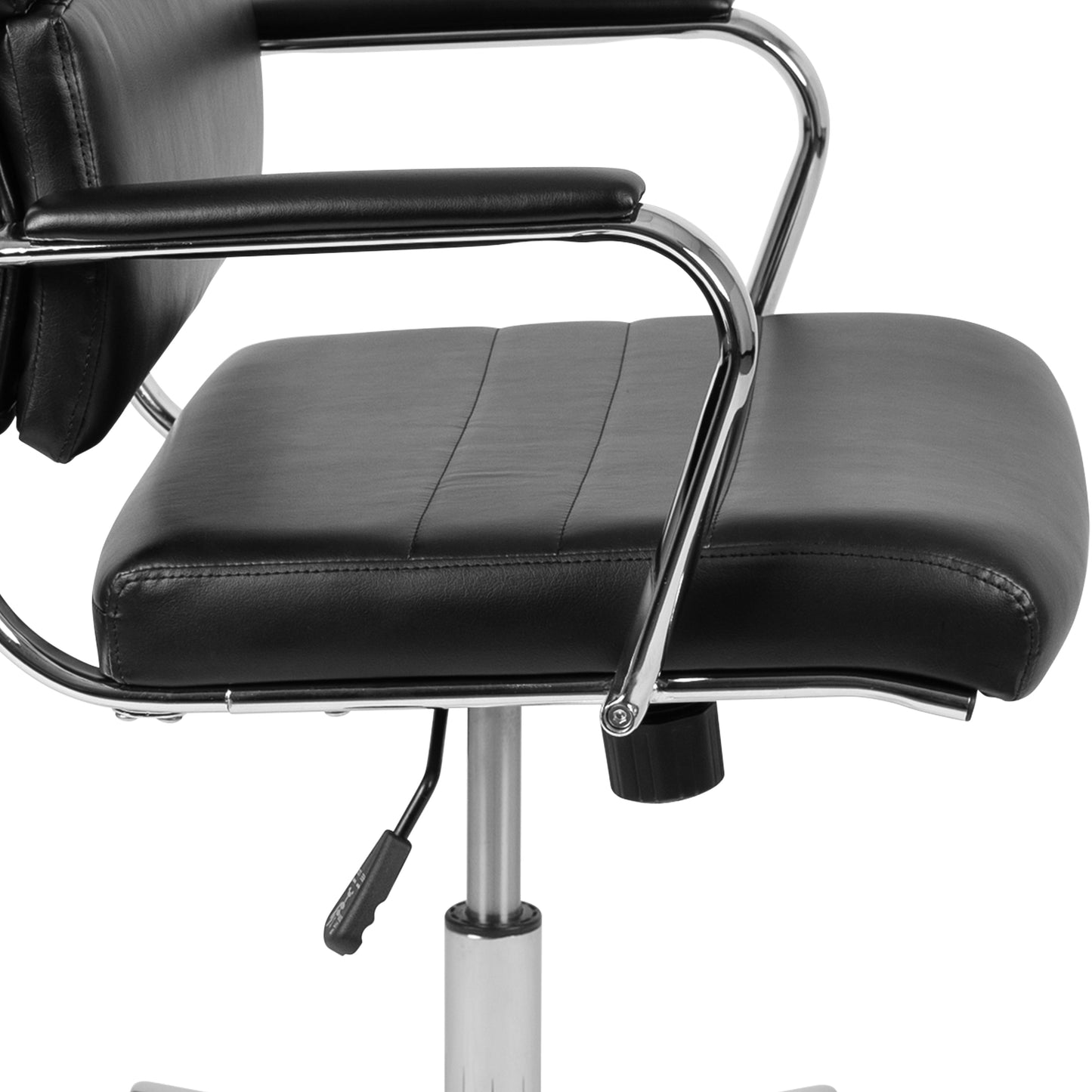 Black LeatherSoft Office Chair BT-20595H-2-BK-GG