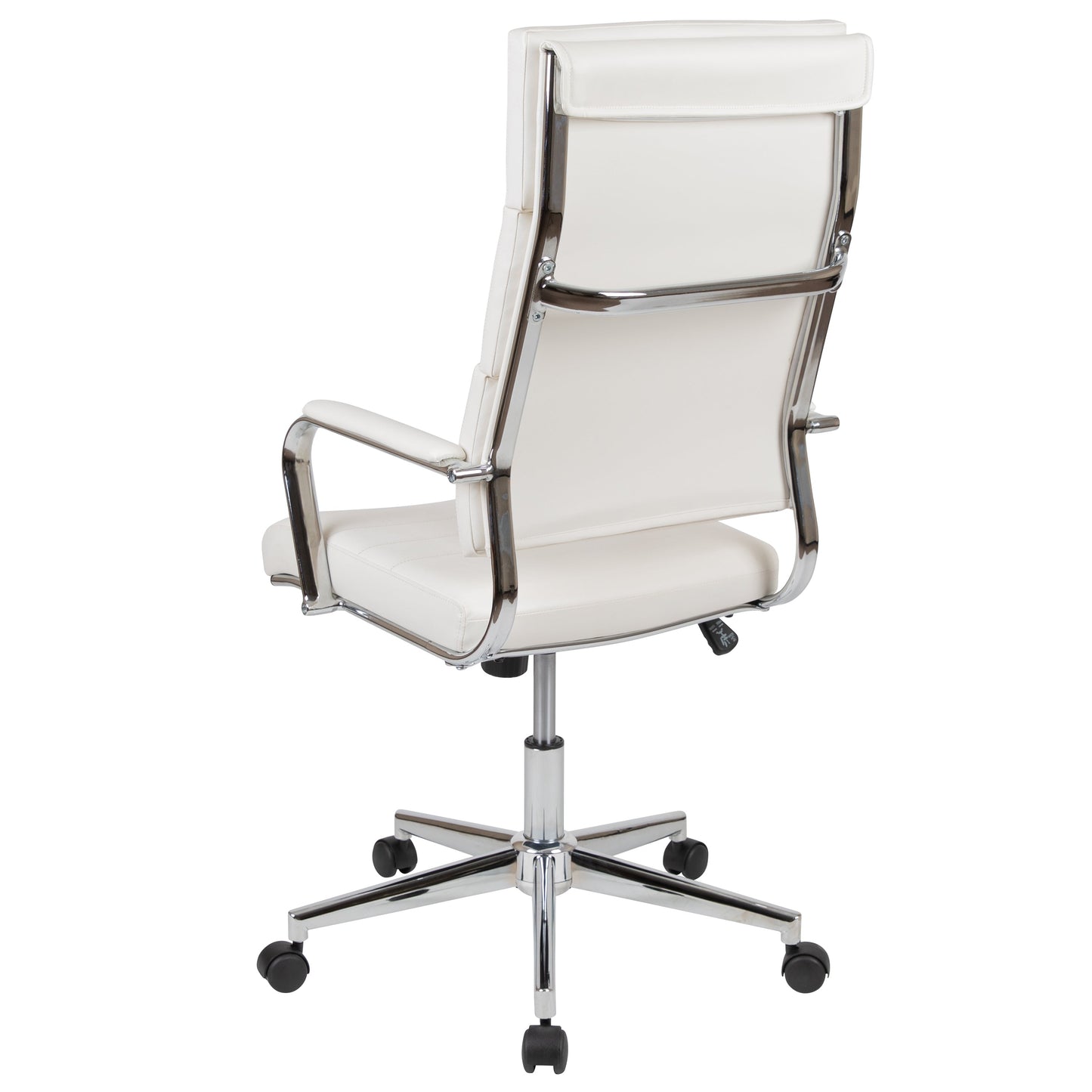 White LeatherSoft Office Chair BT-20595H-2-WH-GG