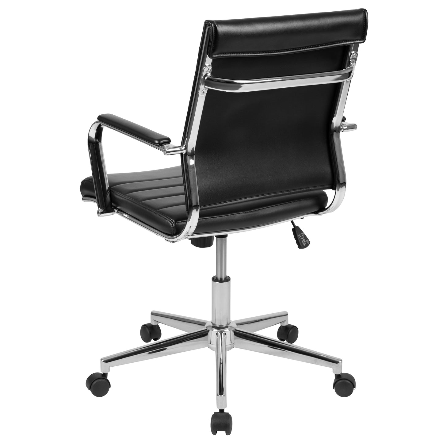 Black LeatherSoft Office Chair BT-20595M-1-BK-GG