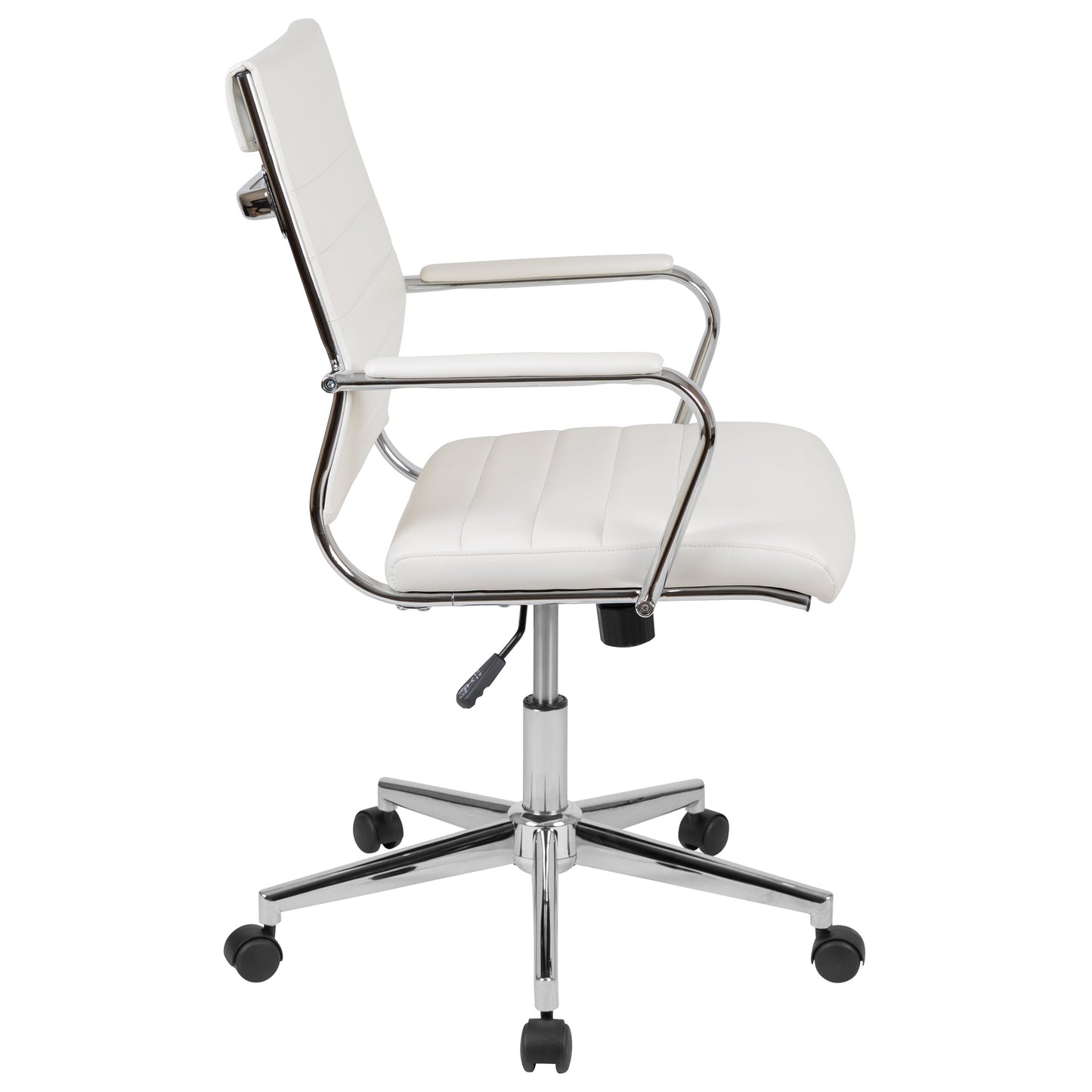 White LeatherSoft Office Chair BT-20595M-1-WH-GG