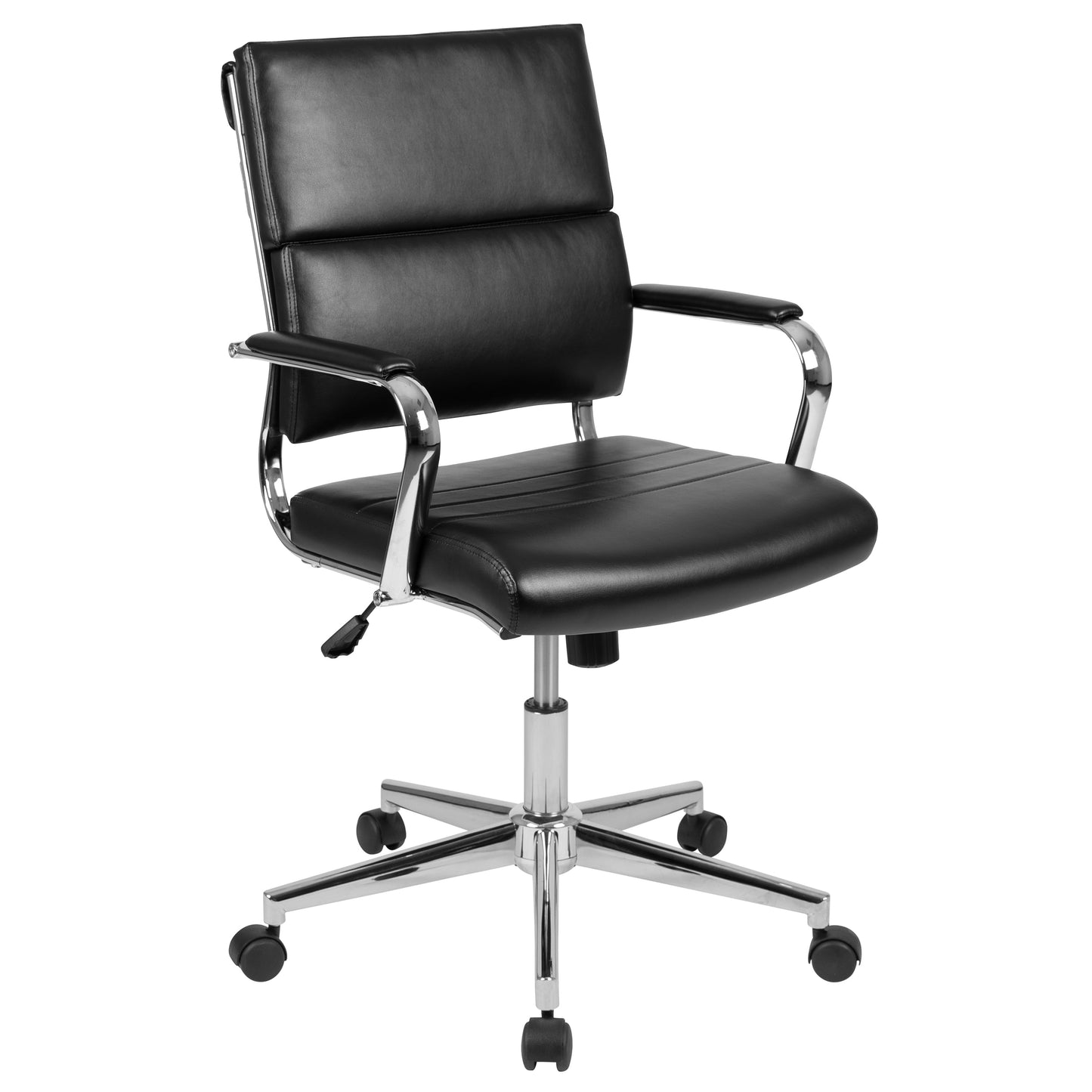 Black LeatherSoft Office Chair BT-20595M-2-BK-GG