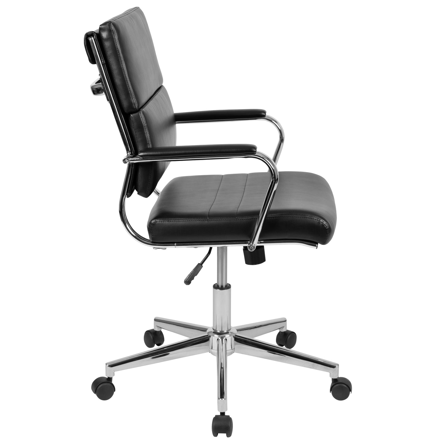 Black LeatherSoft Office Chair BT-20595M-2-BK-GG