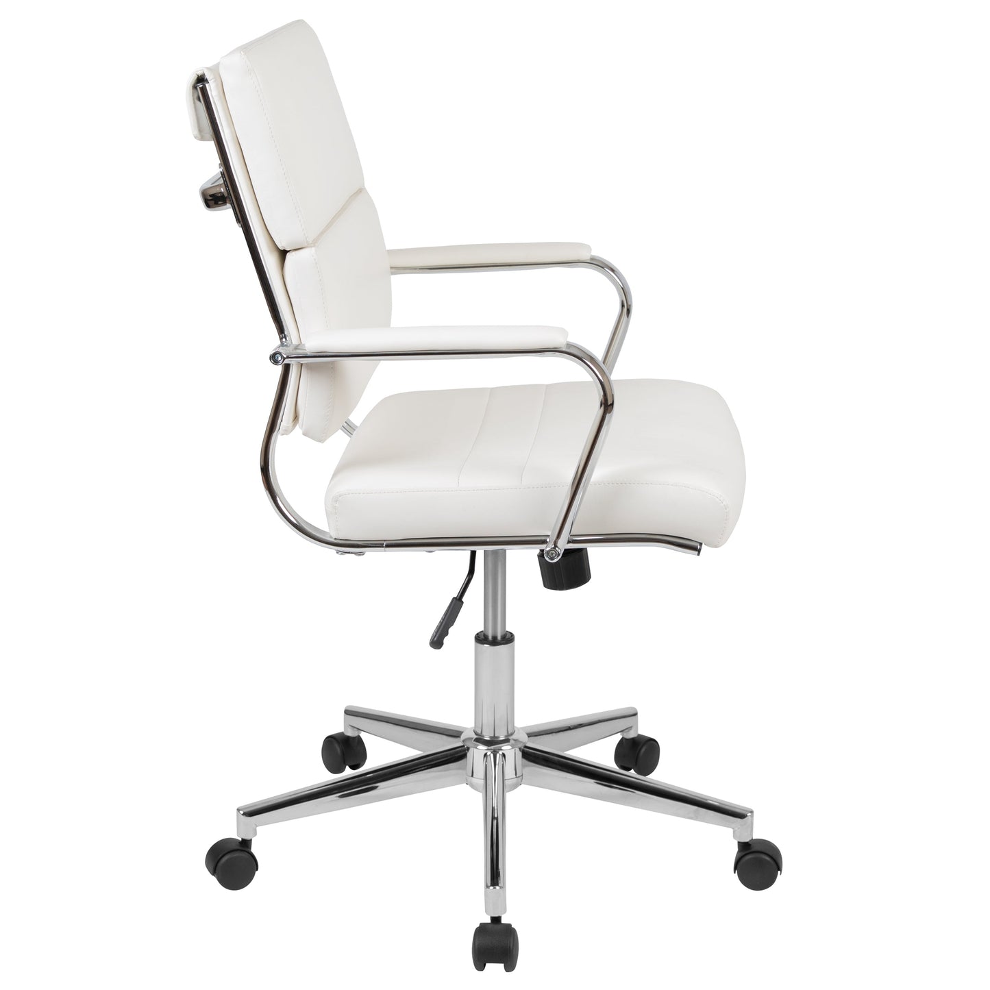 White LeatherSoft Office Chair BT-20595M-2-WH-GG