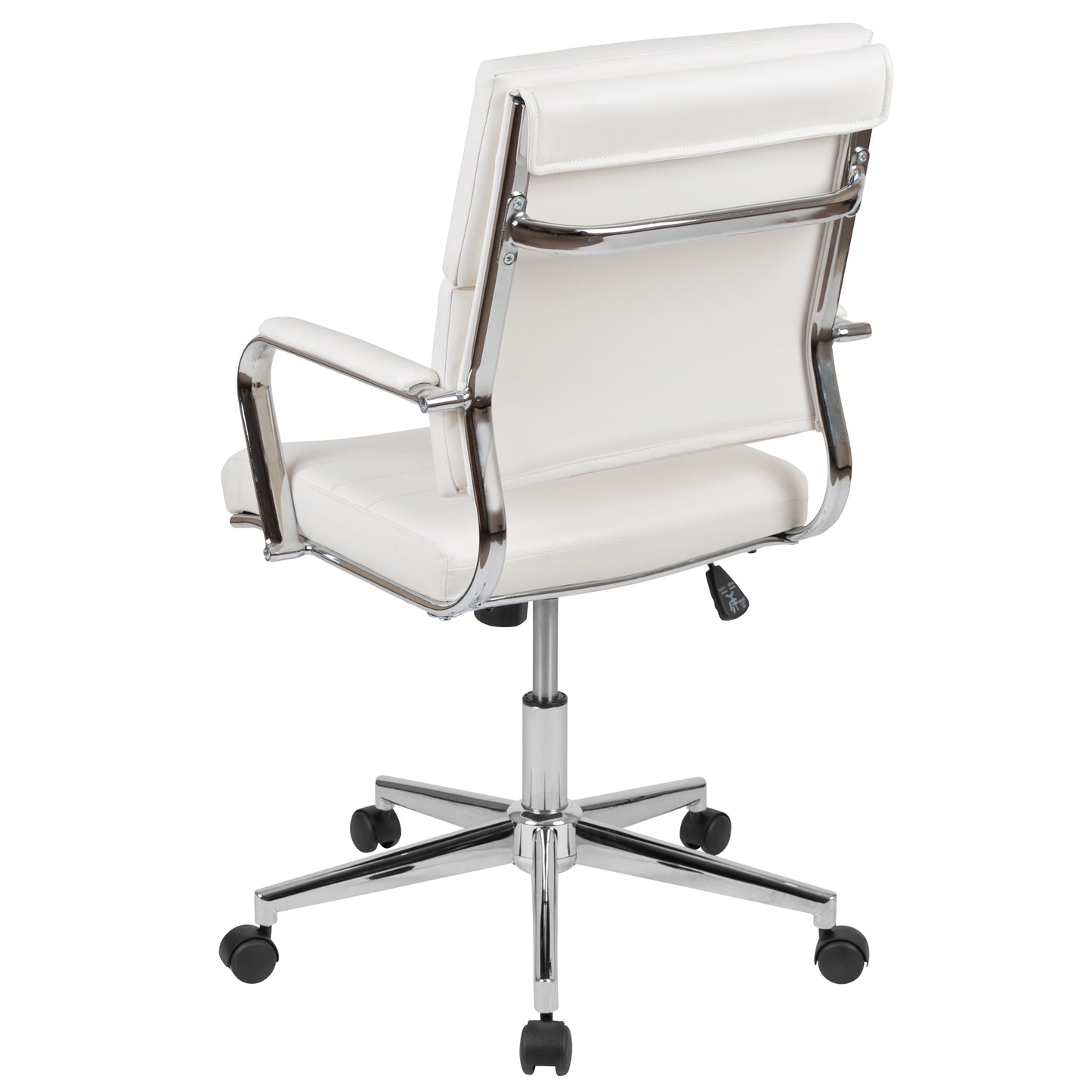 White LeatherSoft Office Chair BT-20595M-2-WH-GG