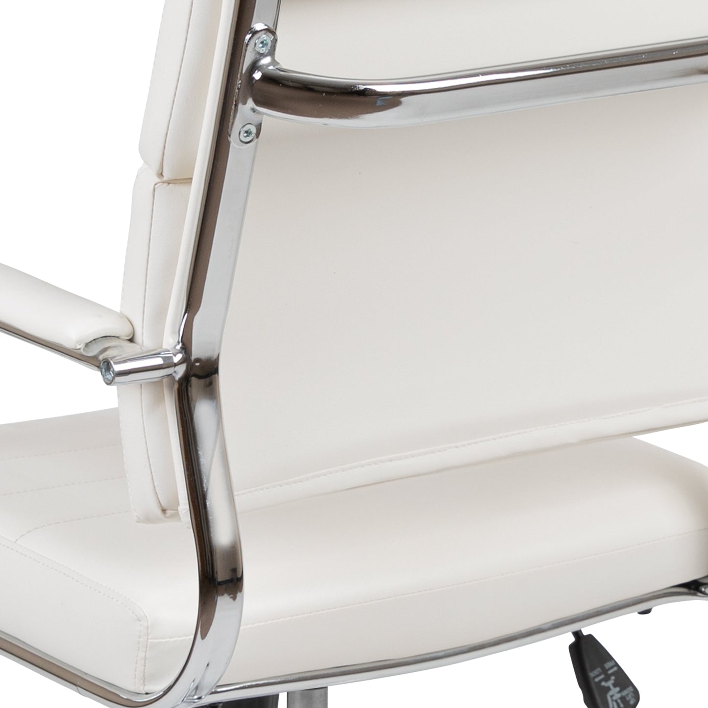 White LeatherSoft Office Chair BT-20595M-2-WH-GG