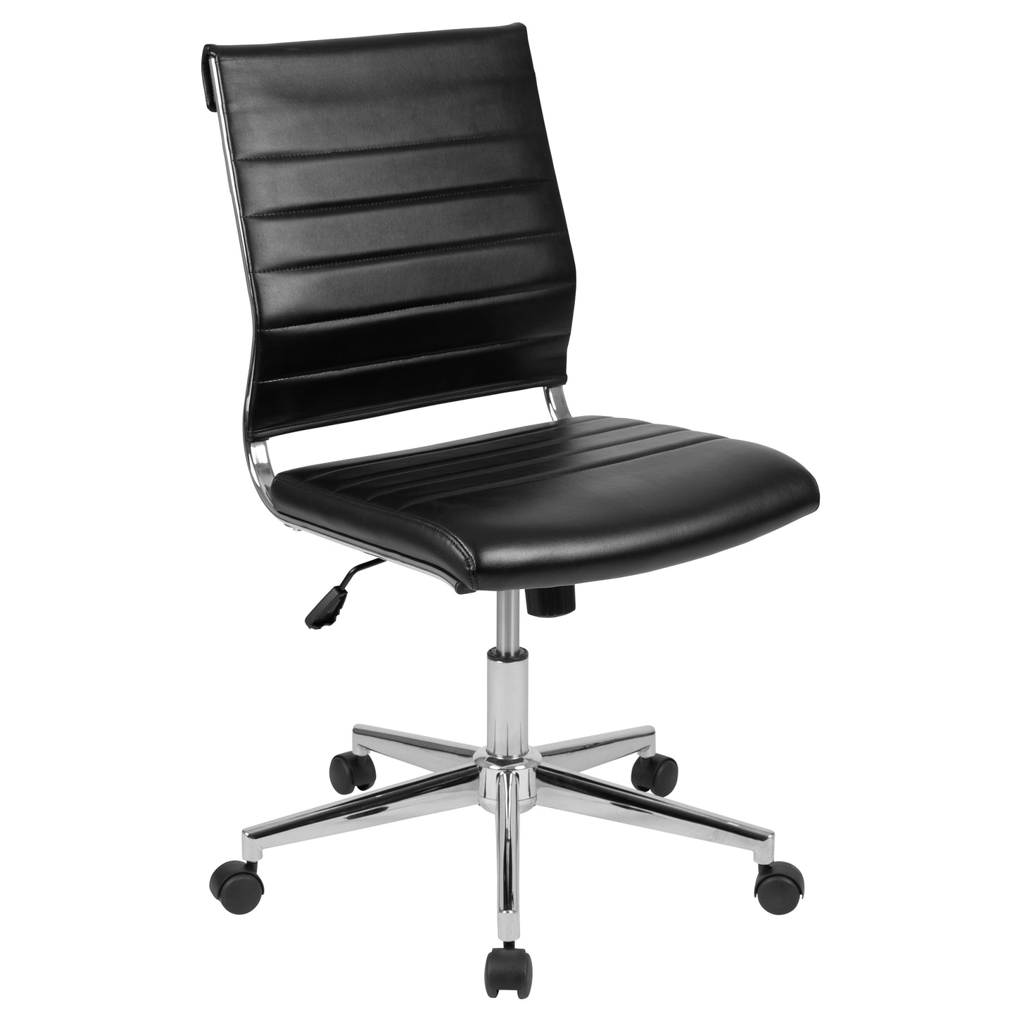 Black LeatherSoft Office Chair BT-20595M-NA-BK-GG