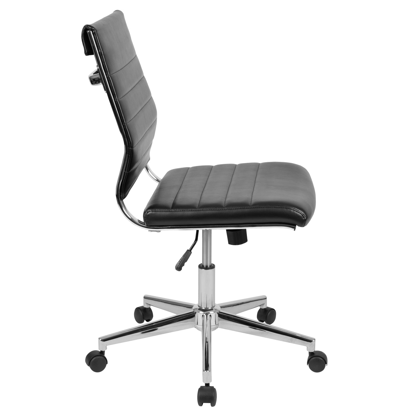 Black LeatherSoft Office Chair BT-20595M-NA-BK-GG