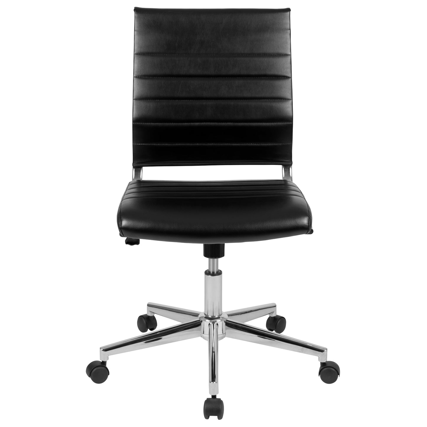 Black LeatherSoft Office Chair BT-20595M-NA-BK-GG