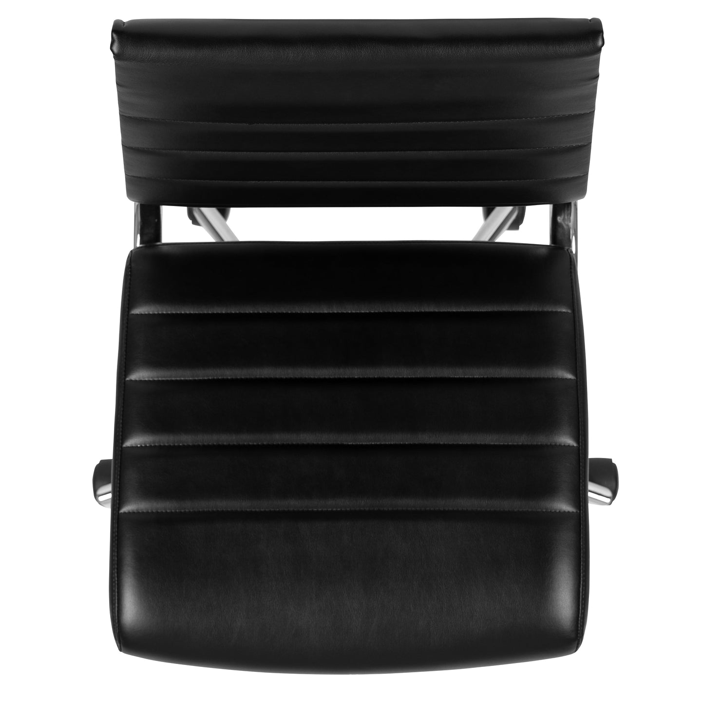 Black LeatherSoft Office Chair BT-20595M-NA-BK-GG