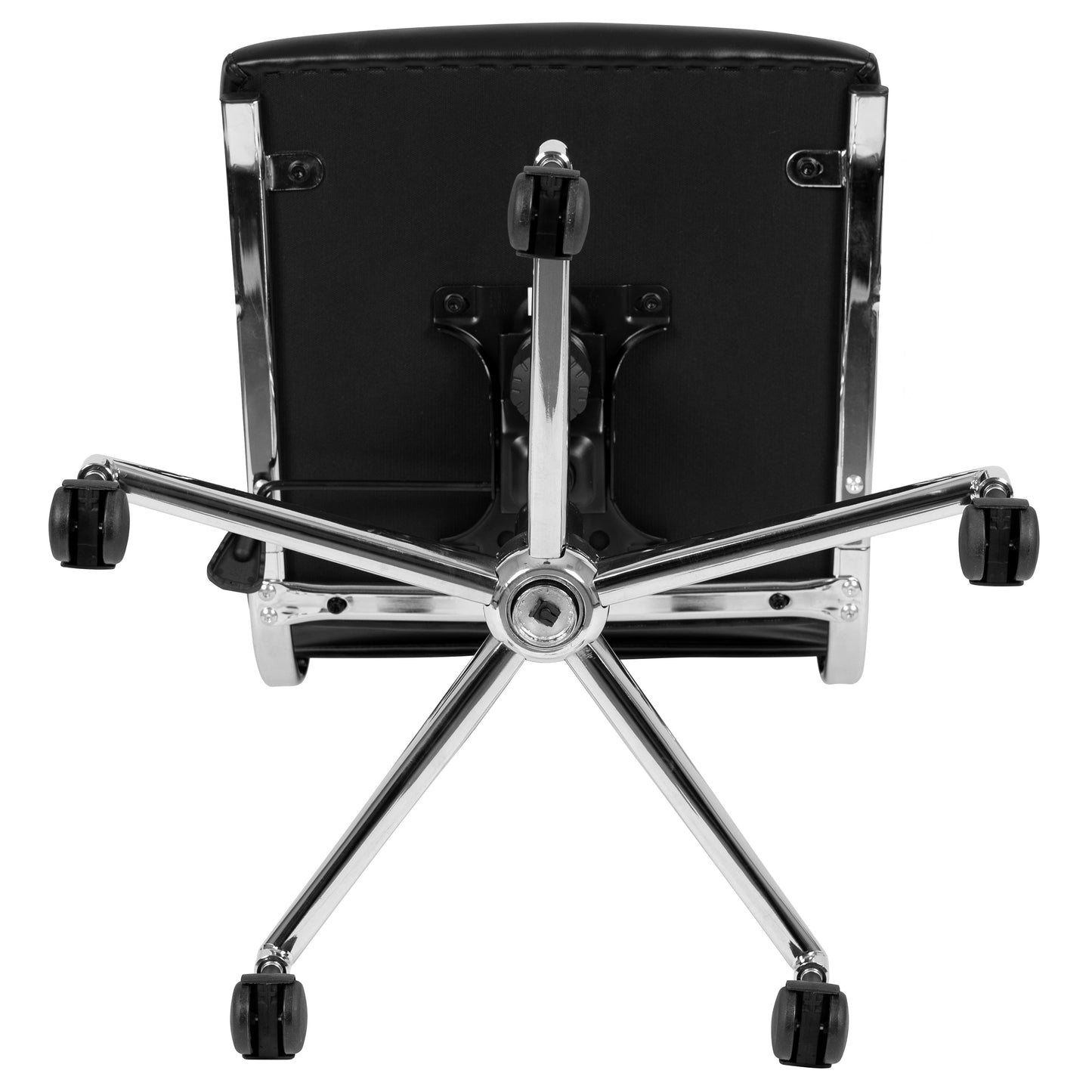 Black LeatherSoft Office Chair BT-20595M-NA-BK-GG