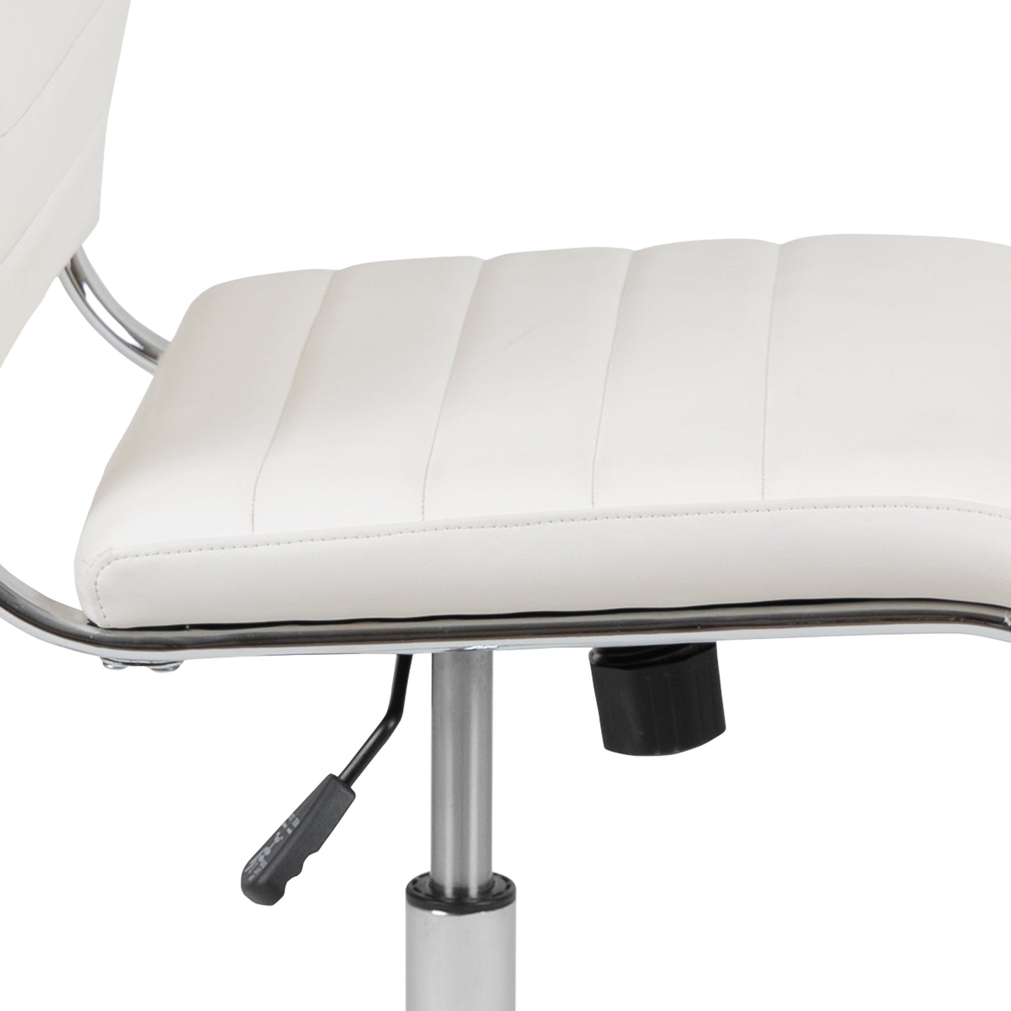 White LeatherSoft Office Chair BT-20595M-NA-WH-GG