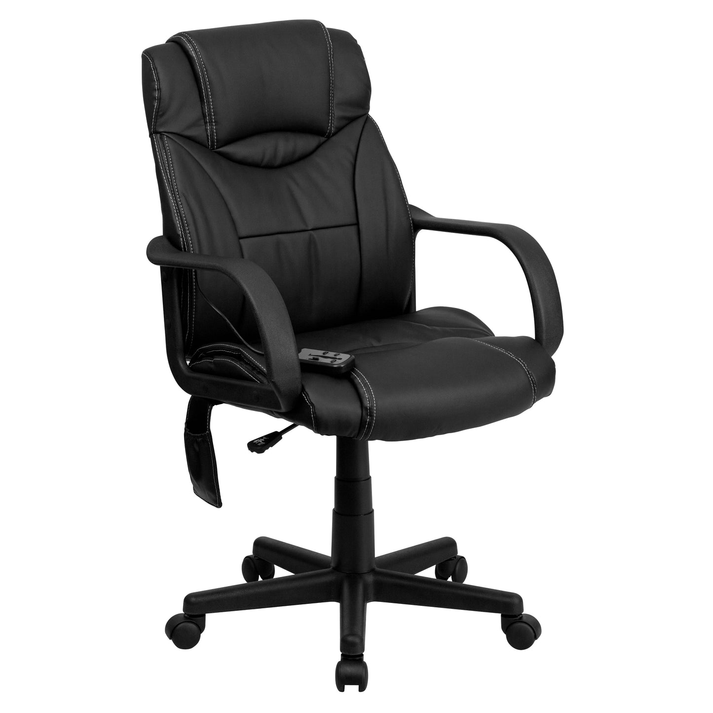 Black Mid-Back Massage Chair BT-2690P-GG