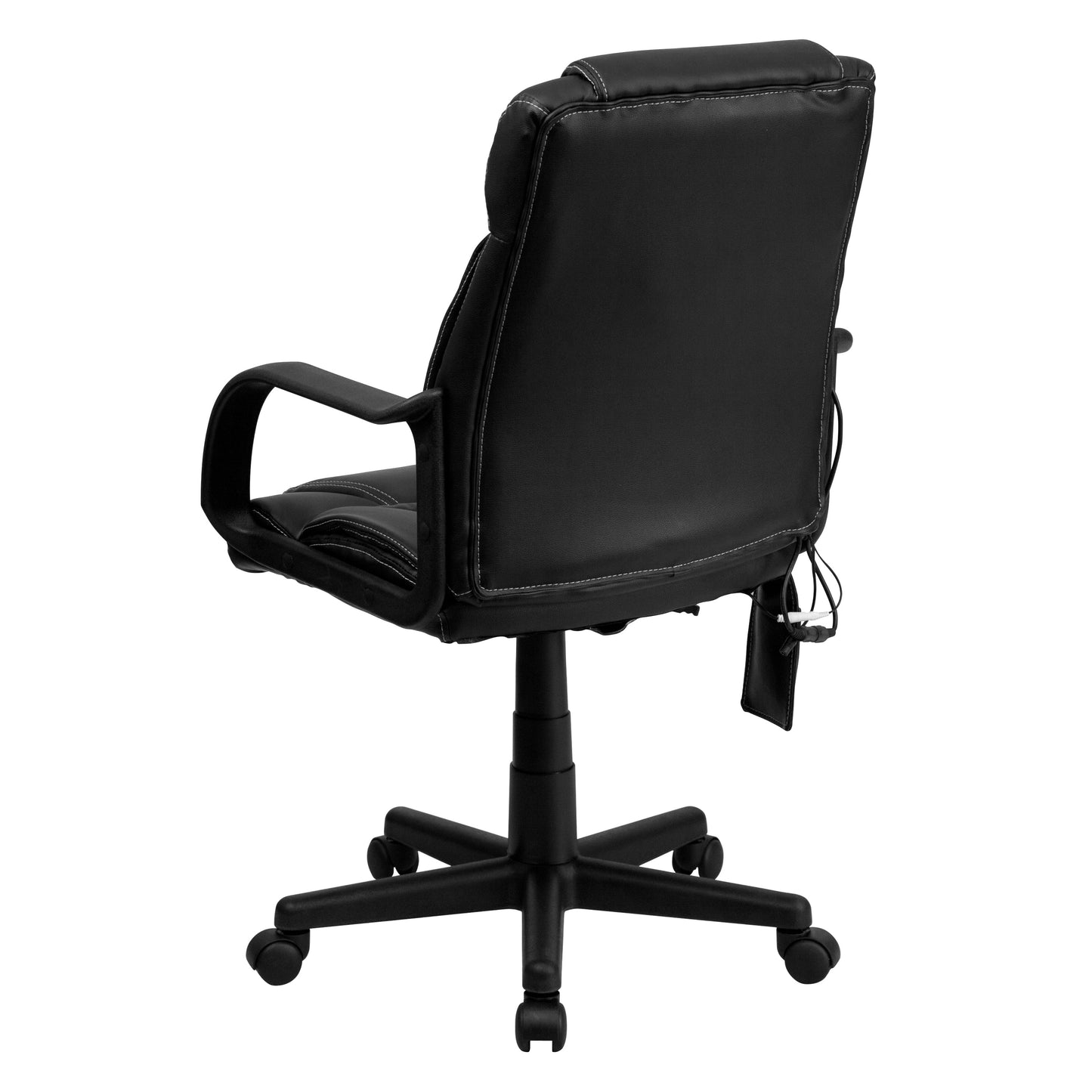 Black Mid-Back Massage Chair BT-2690P-GG