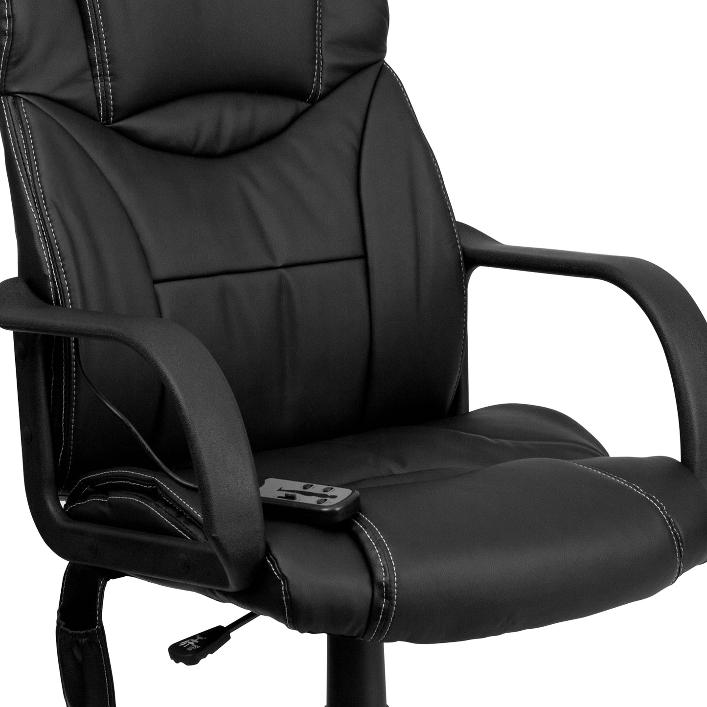 Black Mid-Back Massage Chair BT-2690P-GG