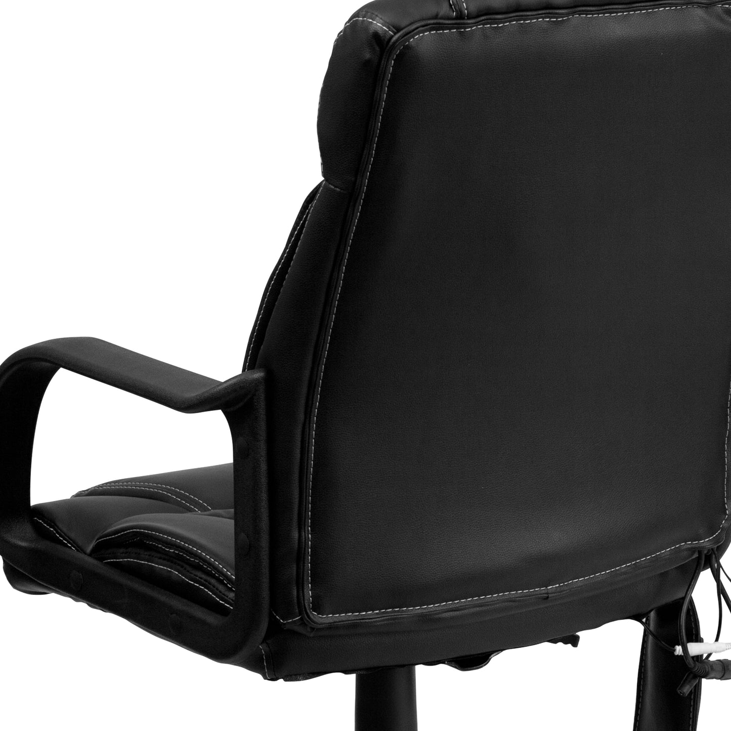 Black Mid-Back Massage Chair BT-2690P-GG