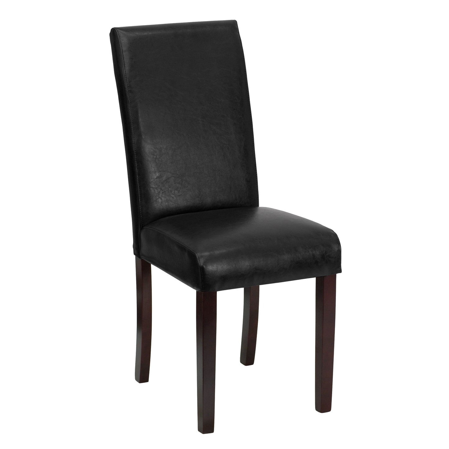 Black Parsons Chair BT-350-BK-LEA-023-GG