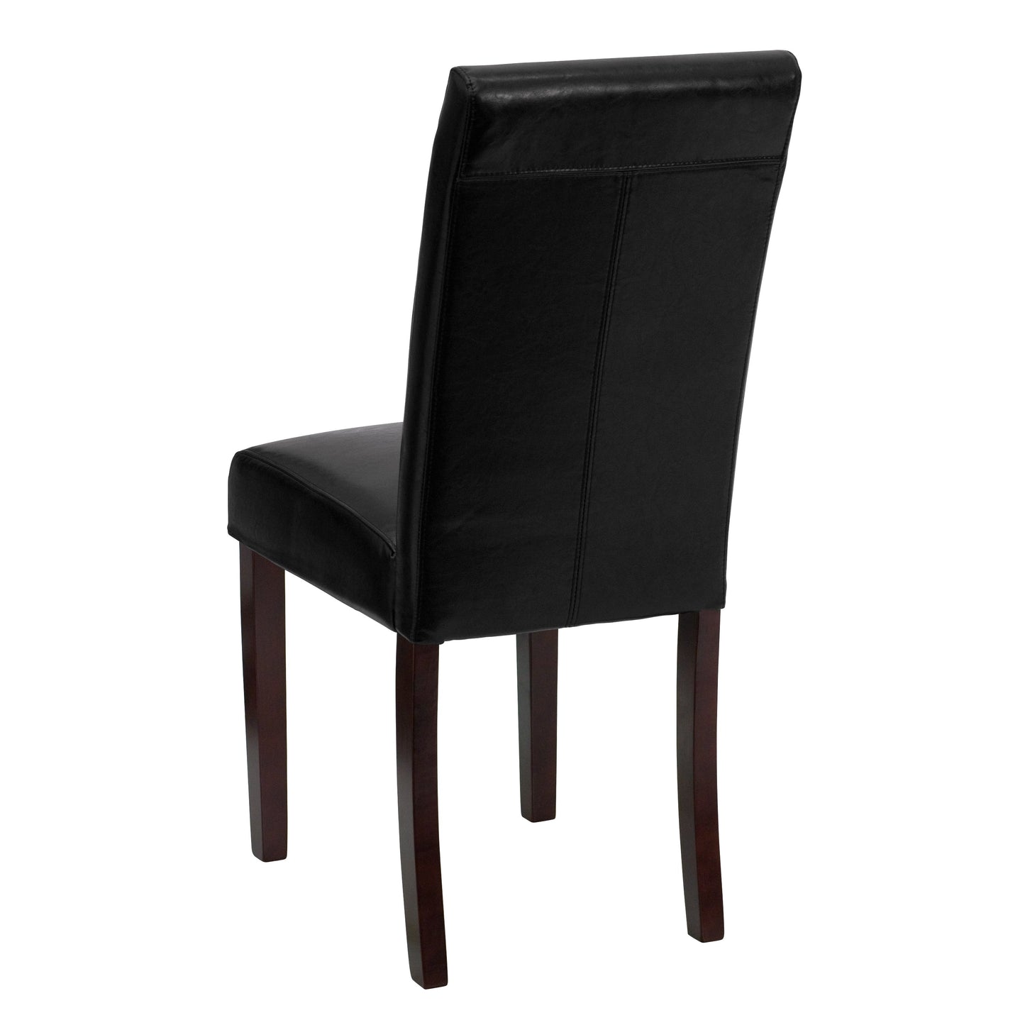 Black Parsons Chair BT-350-BK-LEA-023-GG