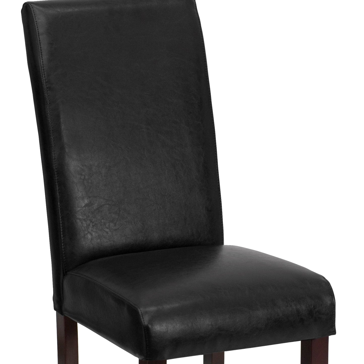 Black Parsons Chair BT-350-BK-LEA-023-GG