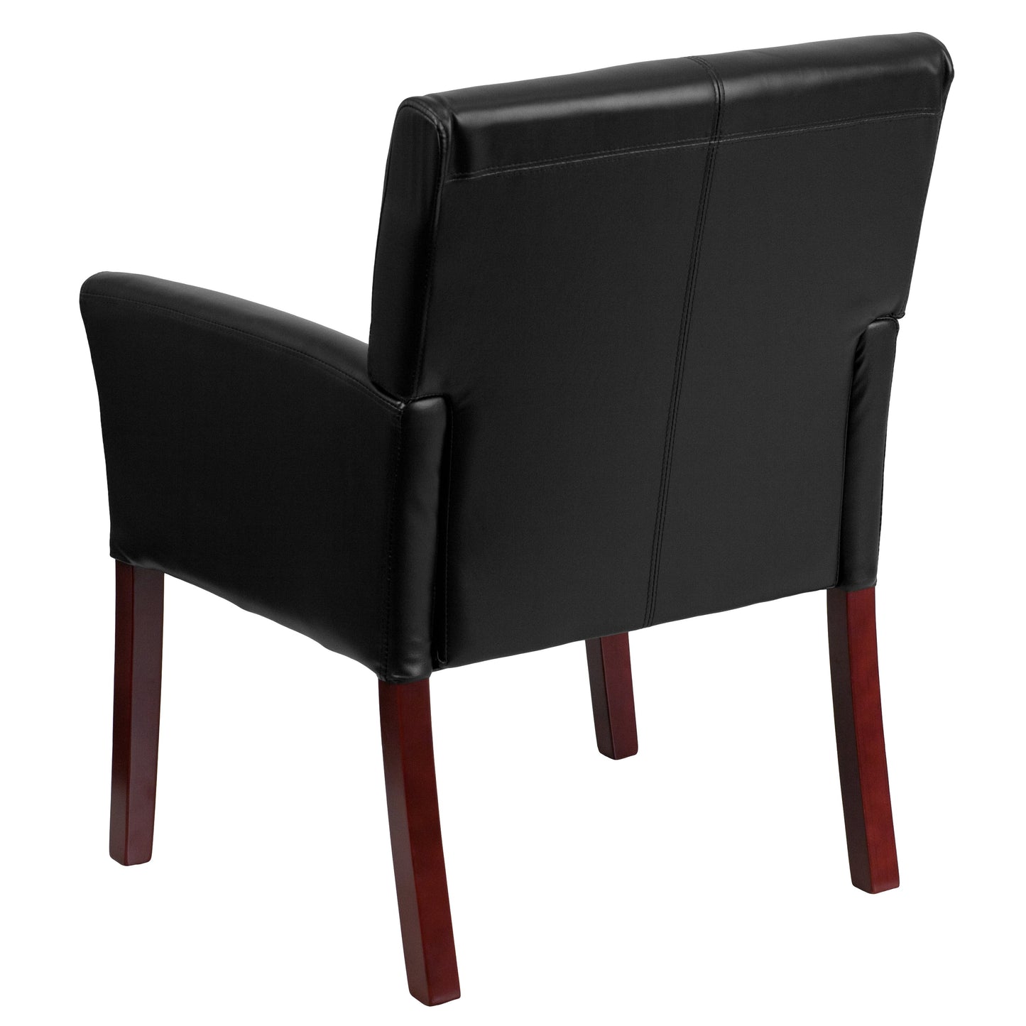 Black Leather Side Chair BT-353-BK-LEA-GG