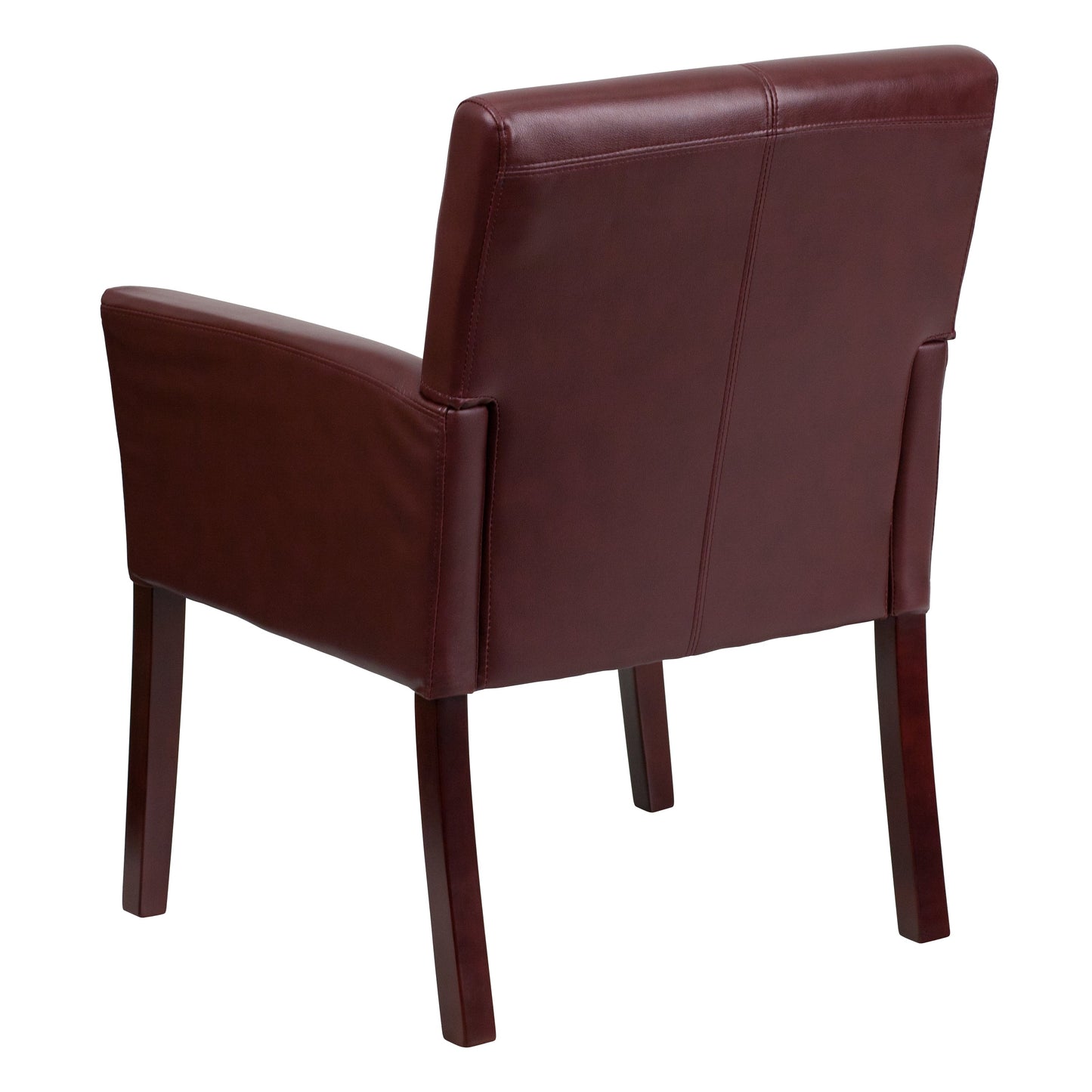 Burgundy Leather Side Chair BT-353-BURG-GG