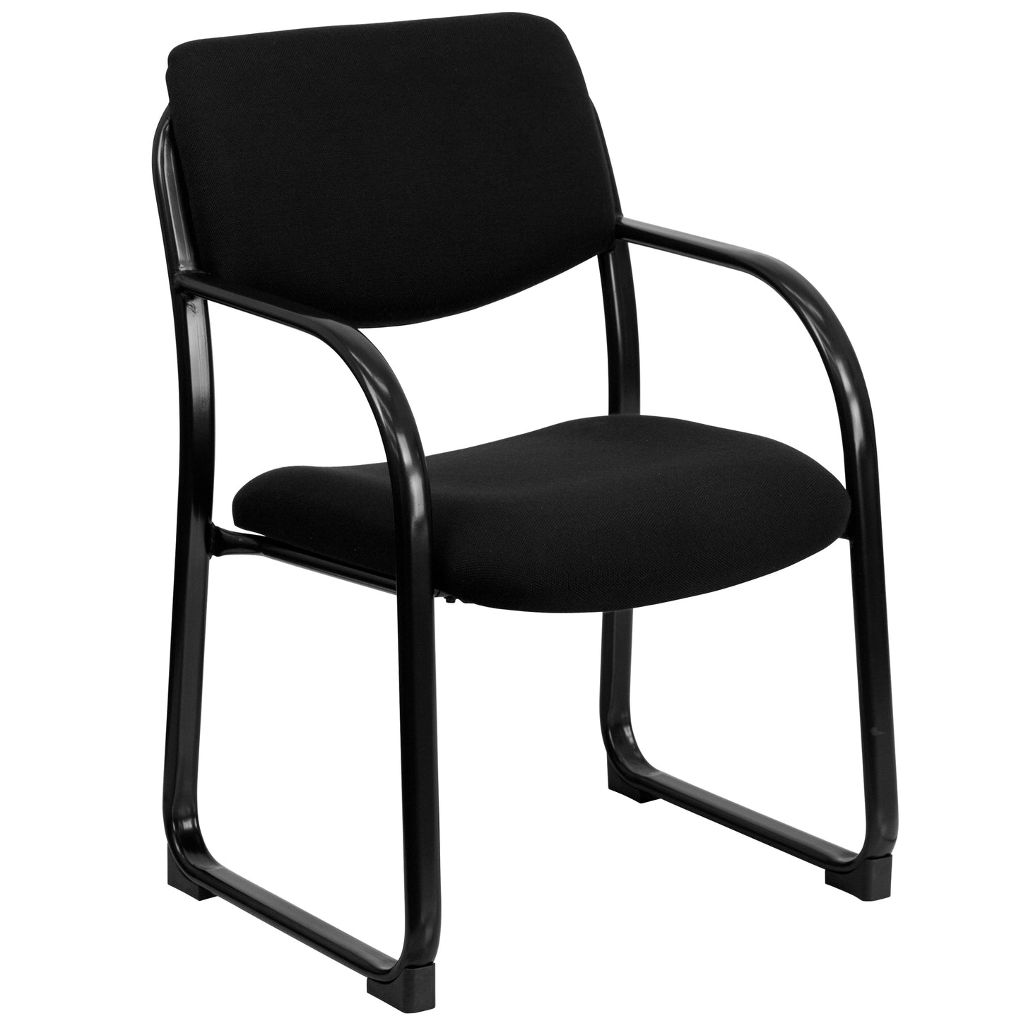 Black Fabric Side Chair BT-508-BK-GG