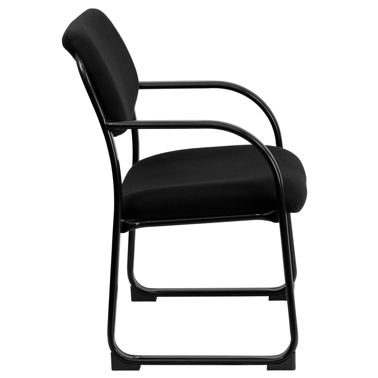 Black Fabric Side Chair BT-508-BK-GG