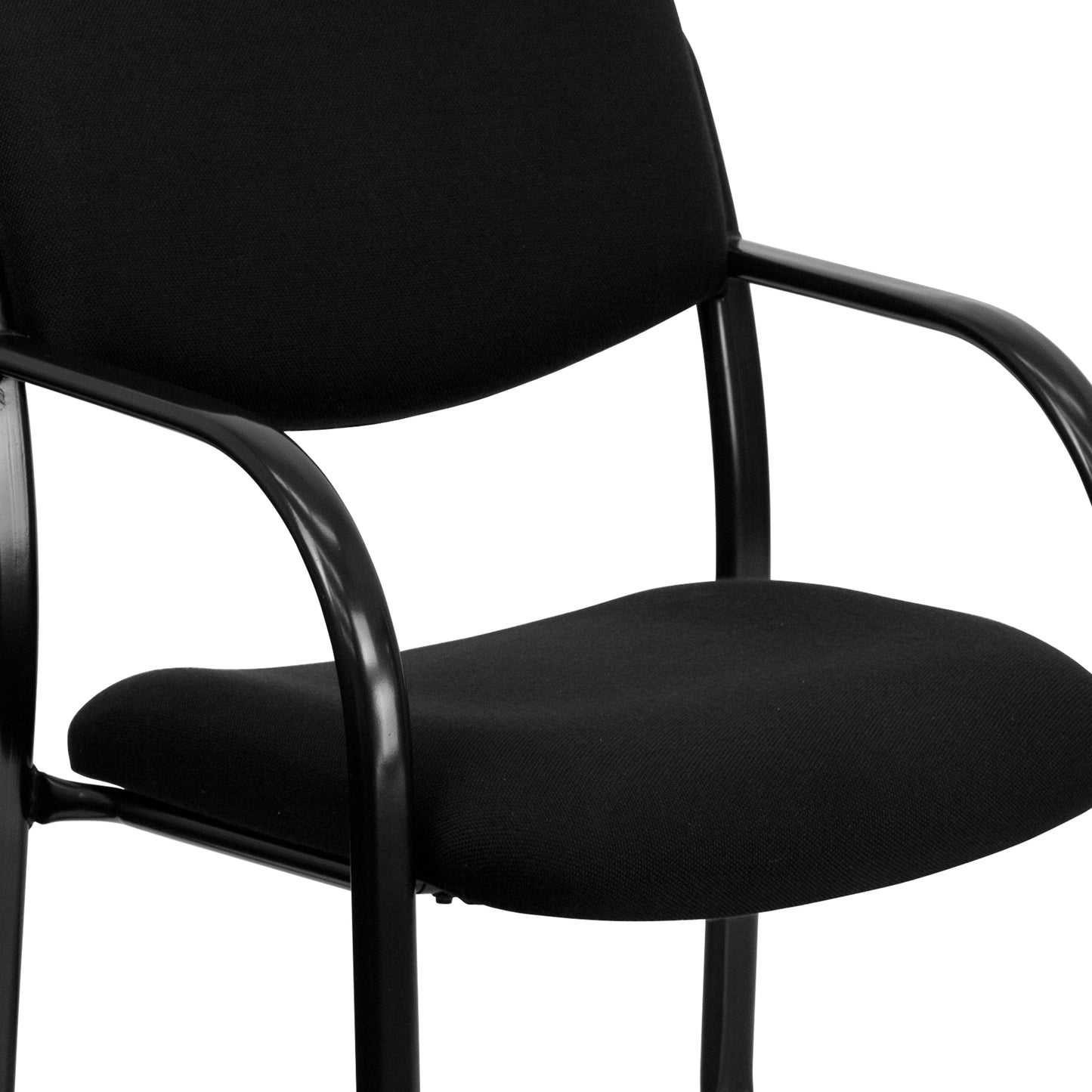 Black Fabric Side Chair BT-508-BK-GG