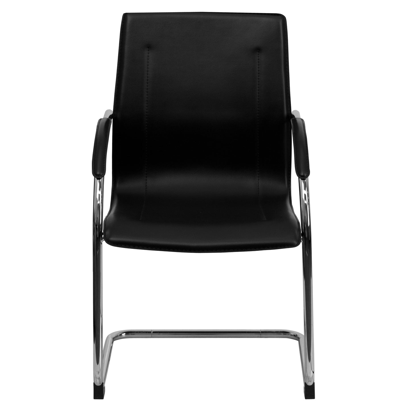 Black Vinyl Side Chair BT-509-BK-GG