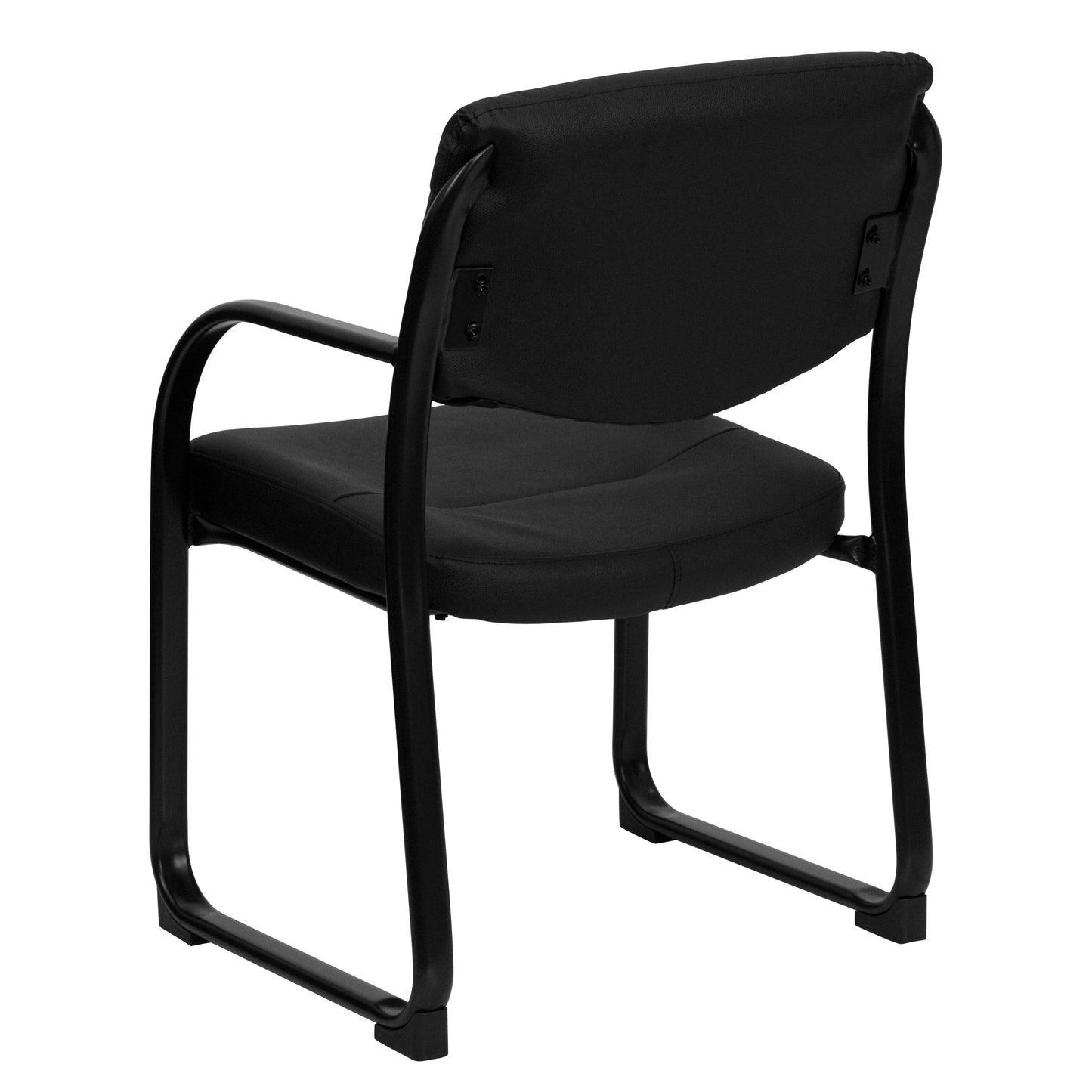 Black Leather Side Chair BT-510-LEA-BK-GG