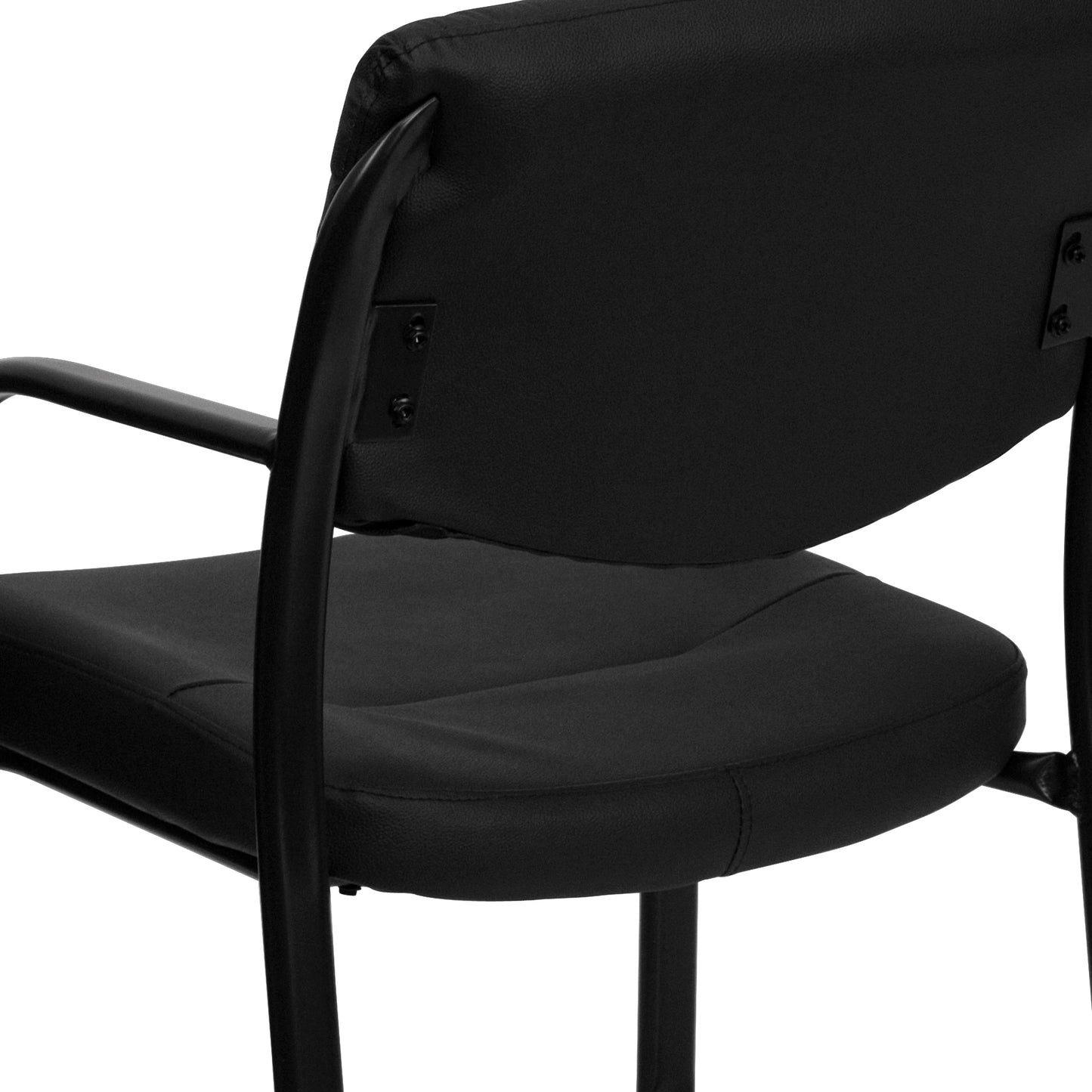 Black Leather Side Chair BT-510-LEA-BK-GG