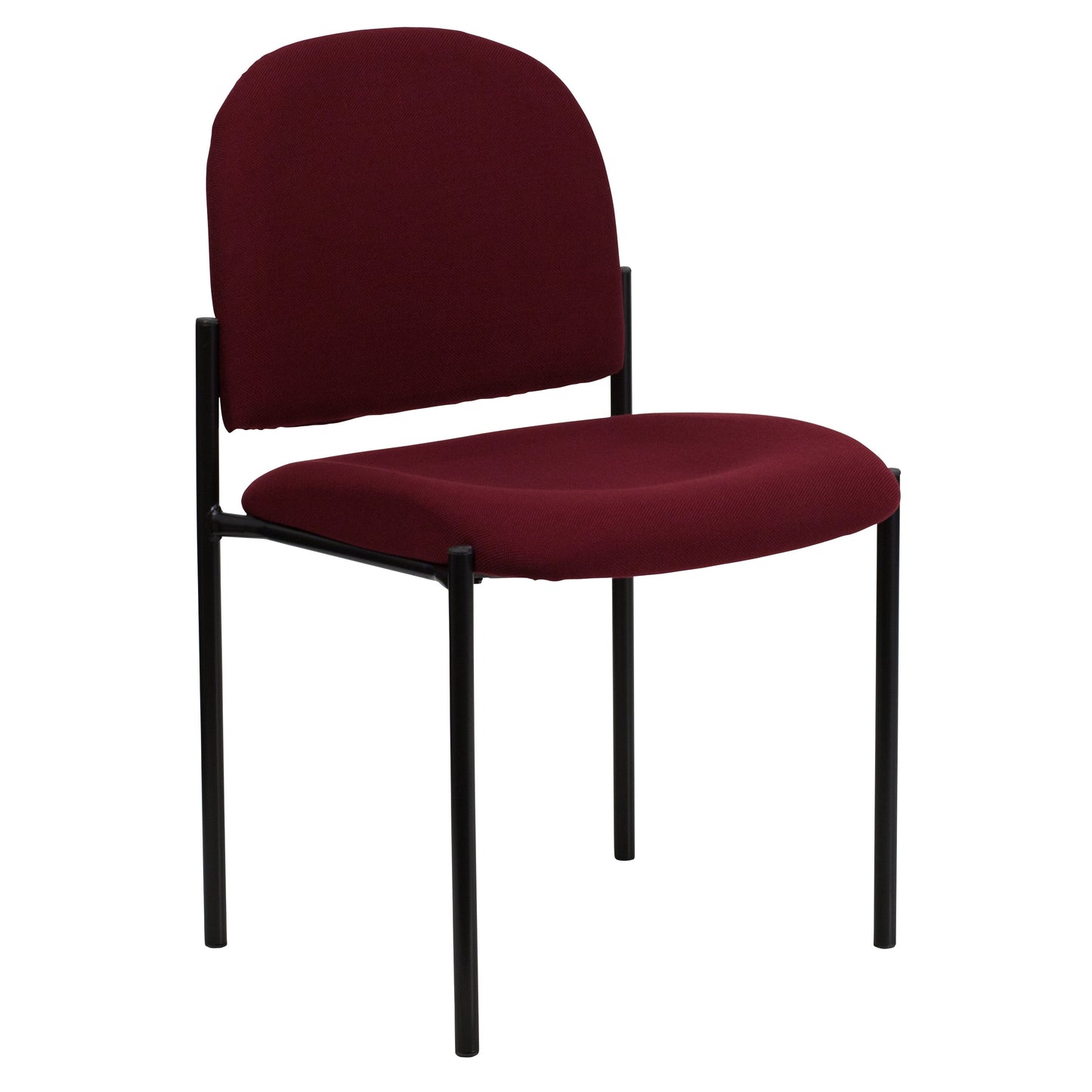 Burgundy Fabric Stack Chair BT-515-1-BY-GG