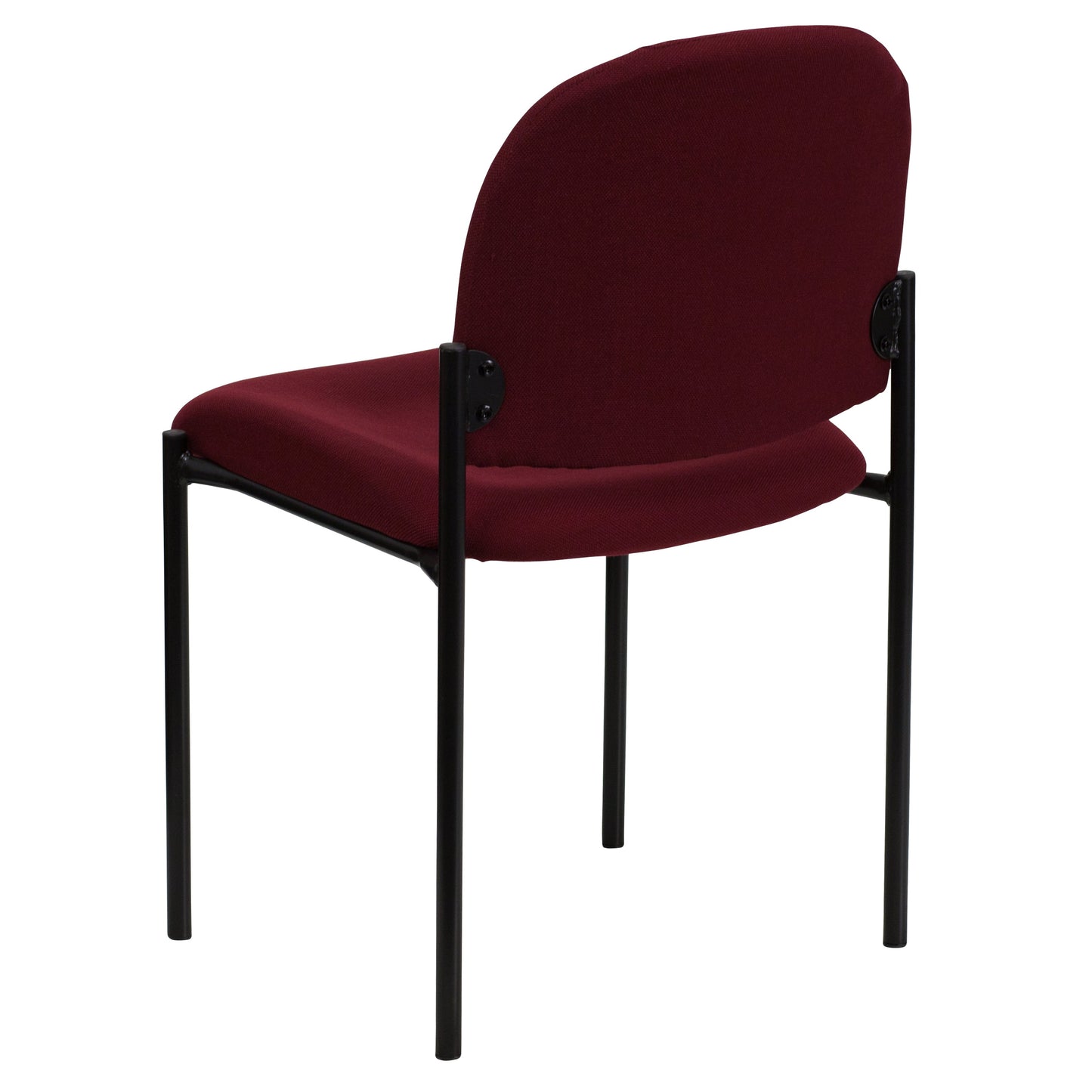 Burgundy Fabric Stack Chair BT-515-1-BY-GG