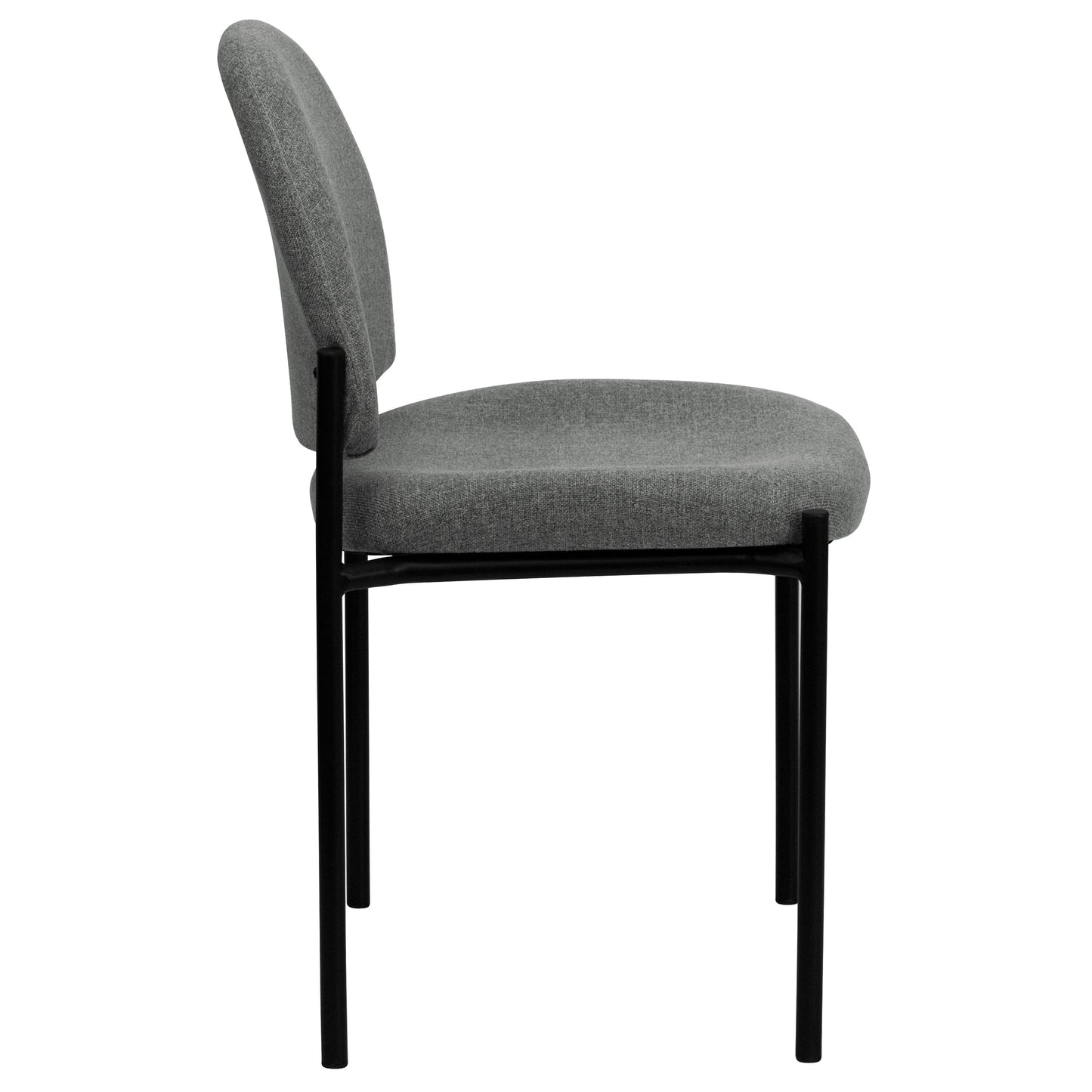 Gray Fabric Stack Chair BT-515-1-GY-GG