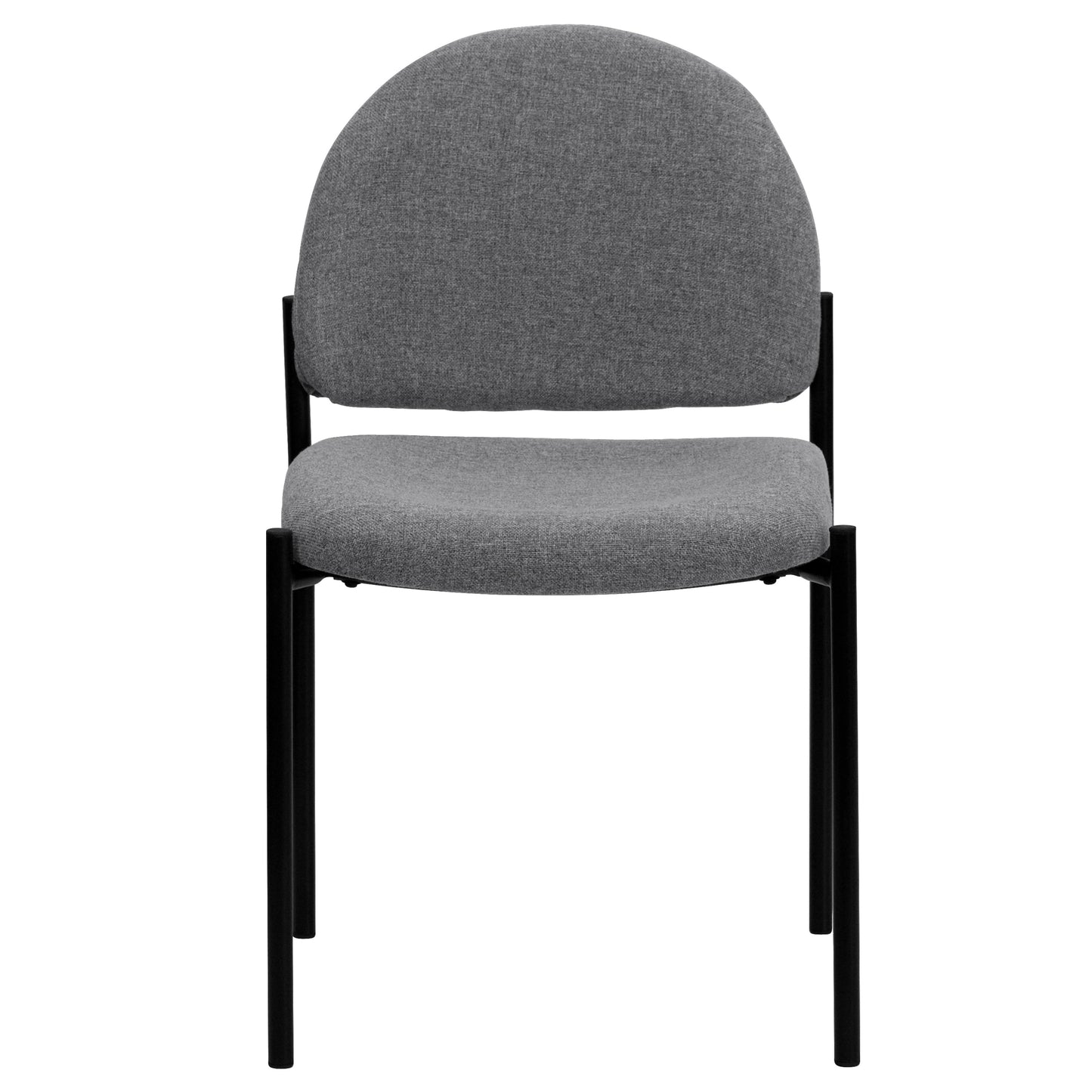 Gray Fabric Stack Chair BT-515-1-GY-GG