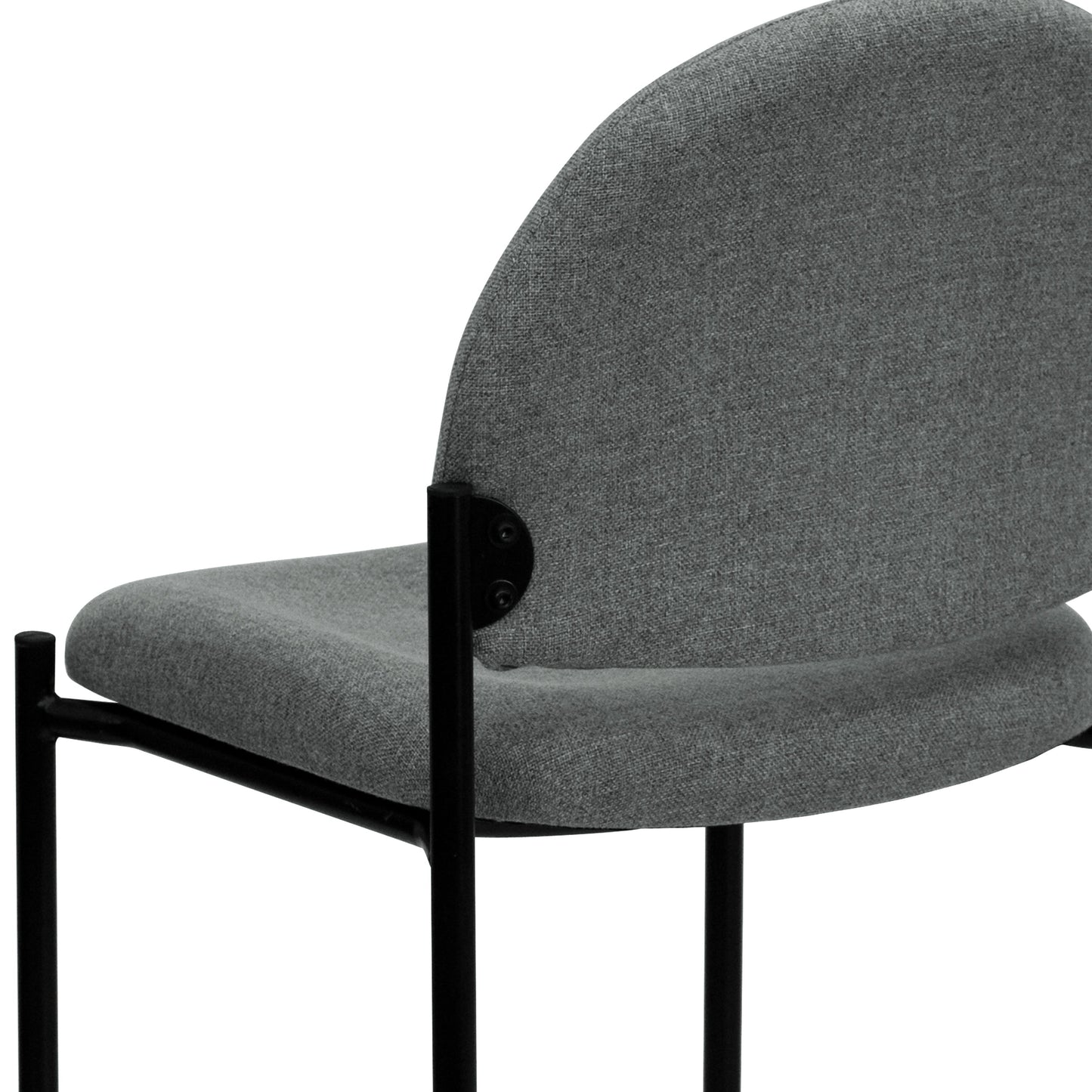 Gray Fabric Stack Chair BT-515-1-GY-GG